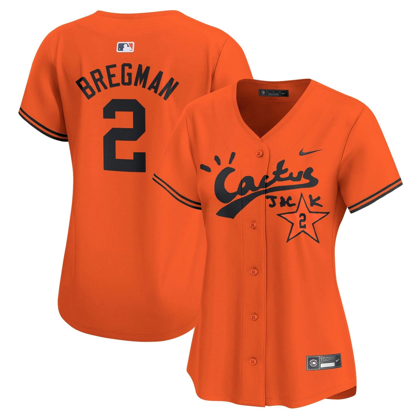 Camisa MLB Women’s Cactus Jack Vapor Premier Limited Jersey V2 – Stitched