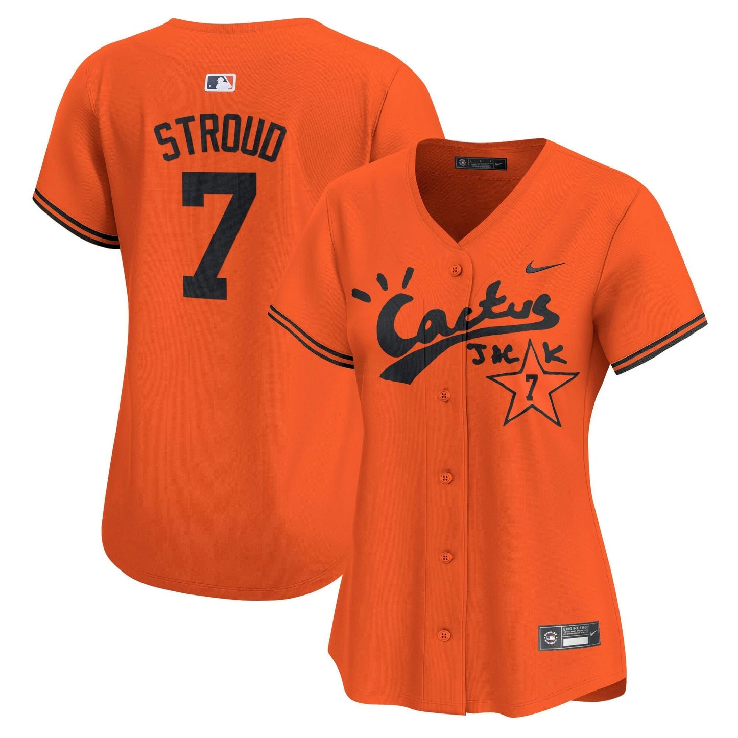 Camisa MLB Women’s Cactus Jack Vapor Premier Limited Jersey V2 – Stitched