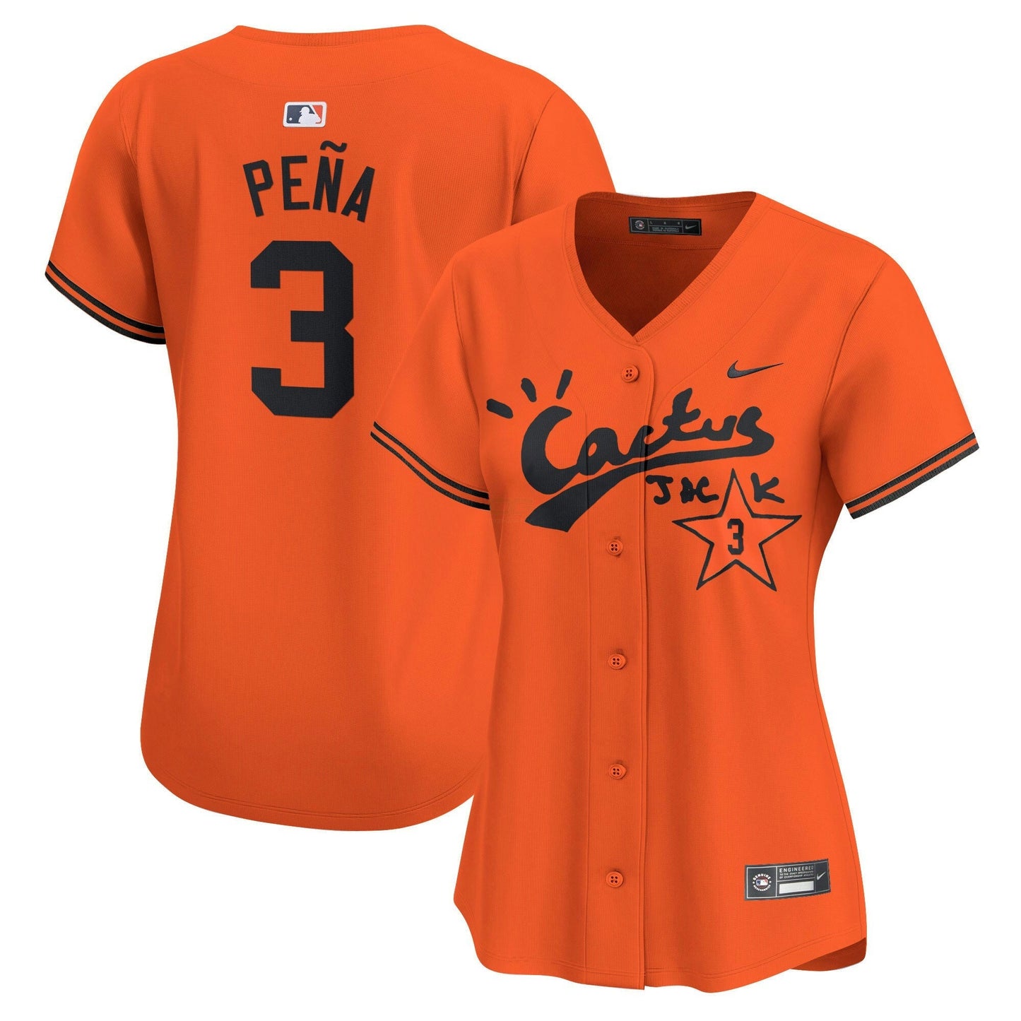 Camisa MLB Women’s Cactus Jack Vapor Premier Limited Jersey V2 – Stitched