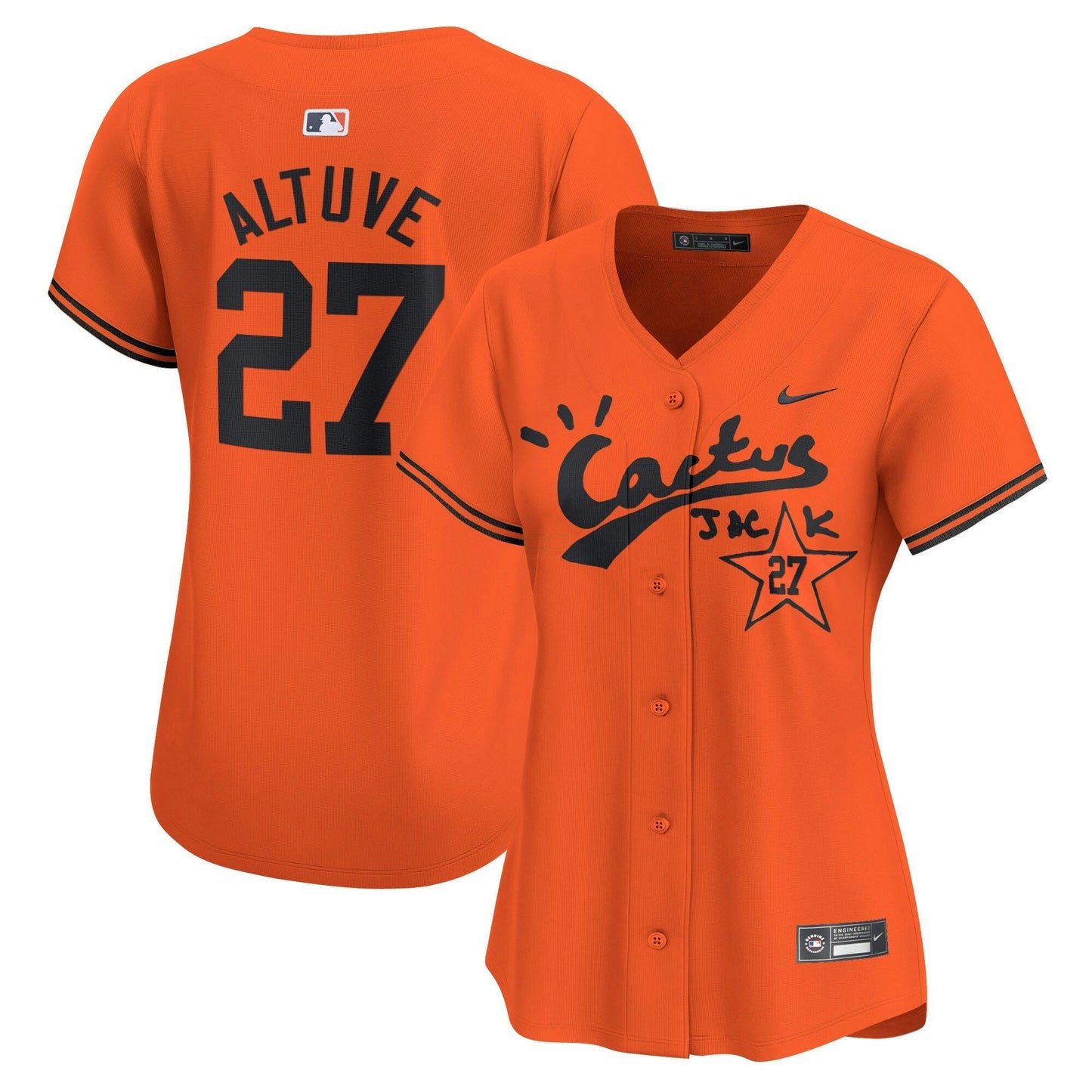 Camisa MLB Women’s Cactus Jack Vapor Premier Limited Jersey V2 – Stitched