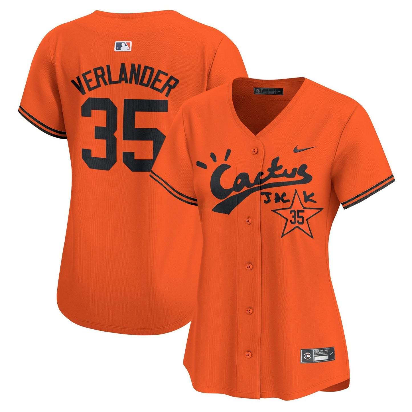 Camisa MLB Women’s Cactus Jack Vapor Premier Limited Jersey V2 – Stitched