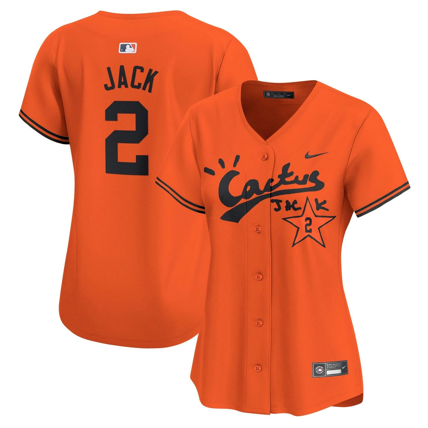 Camisa MLB Women’s Cactus Jack Vapor Premier Limited Jersey V2 – Stitched