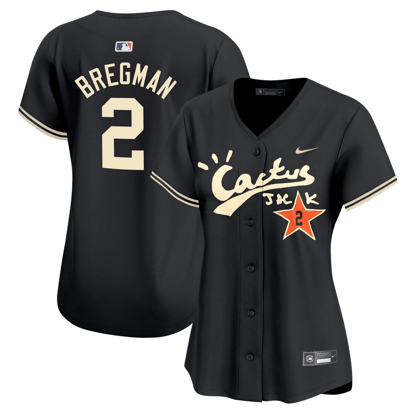 Camisa MLB Women’s Cactus Jack Vapor Premier Limited Jersey V2 – Stitched