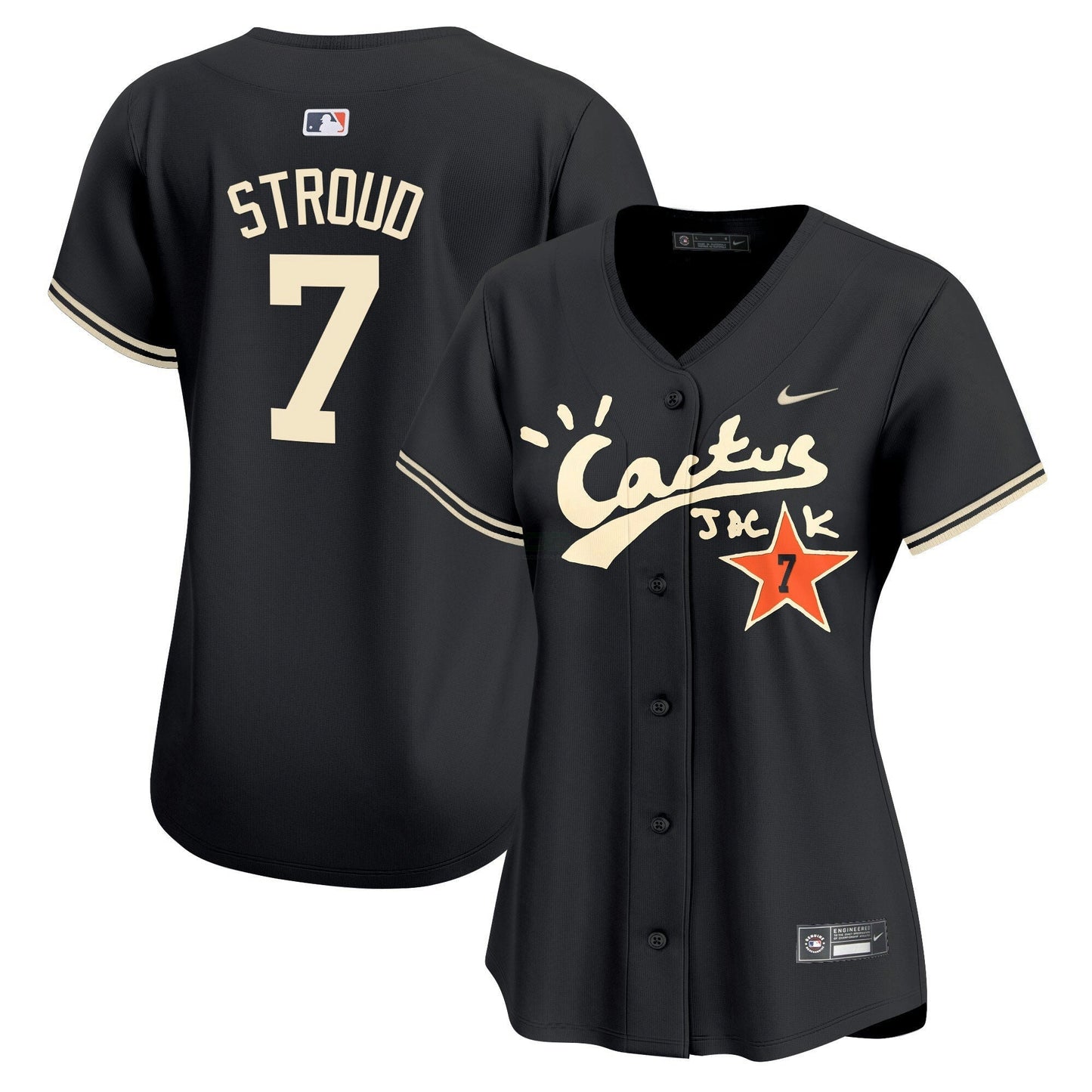 Camisa MLB Women’s Cactus Jack Vapor Premier Limited Jersey V2 – Stitched