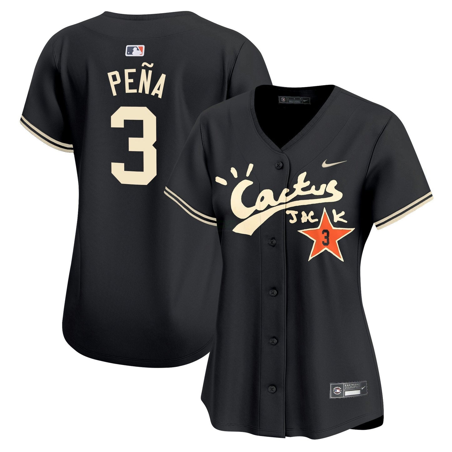 Camisa MLB Women’s Cactus Jack Vapor Premier Limited Jersey V2 – Stitched
