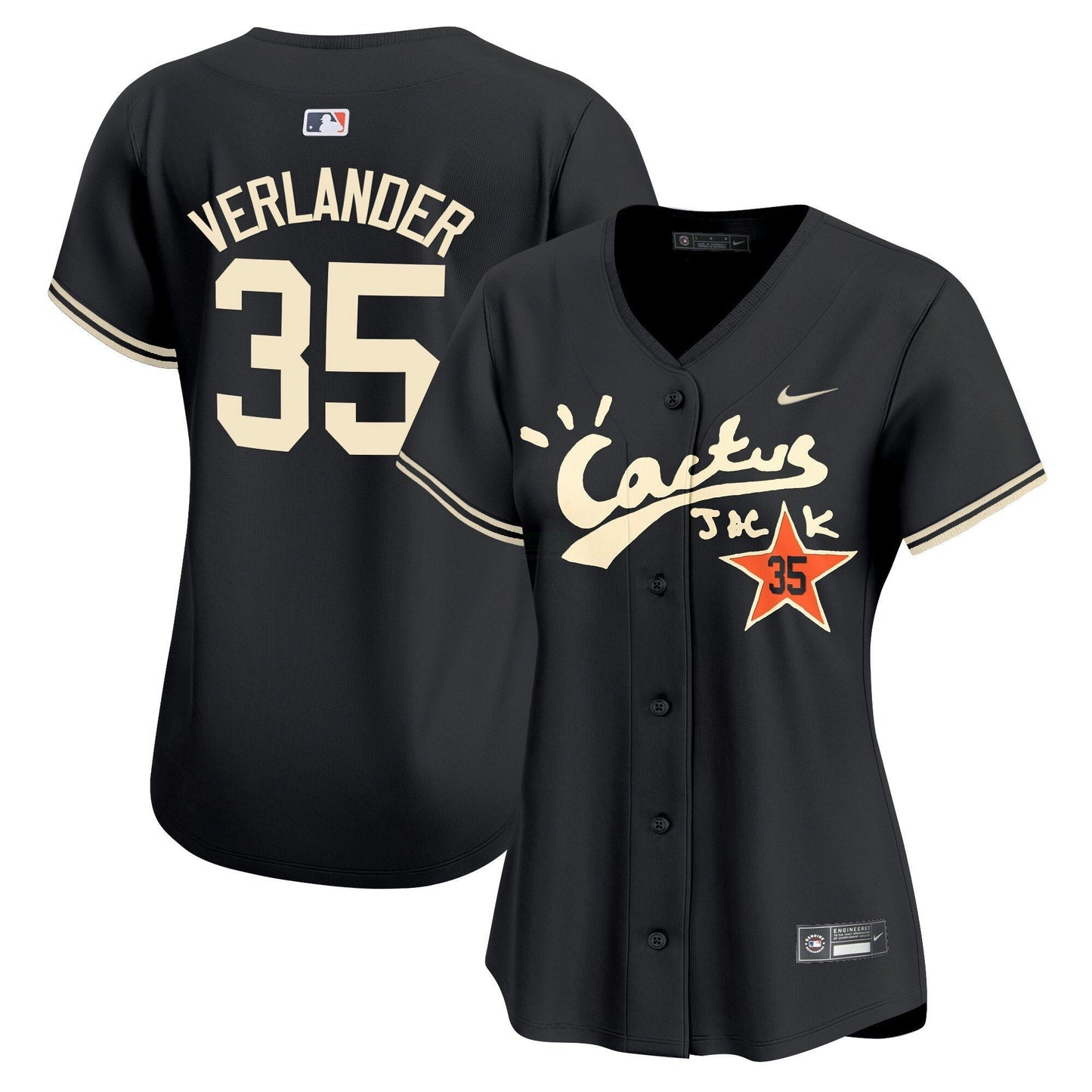 Camisa MLB Women’s Cactus Jack Vapor Premier Limited Jersey V2 – Stitched