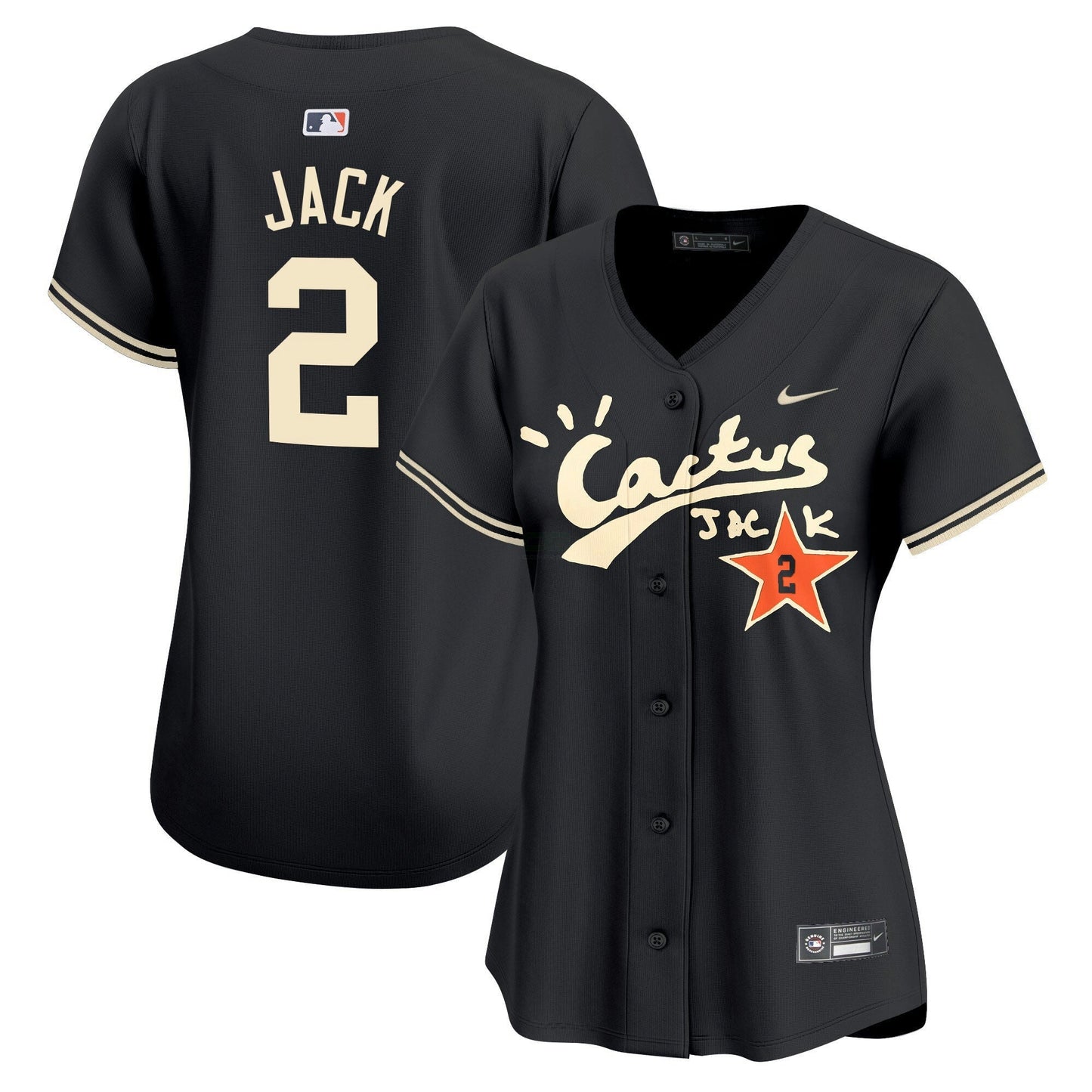 Camisa MLB Women’s Cactus Jack Vapor Premier Limited Jersey V2 – Stitched