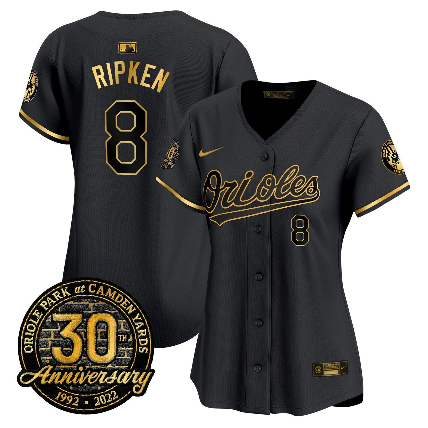 Camisa MLB Women’s Camden Yards 30th Anniversary Patch Vapor Premier Limited Jersey
