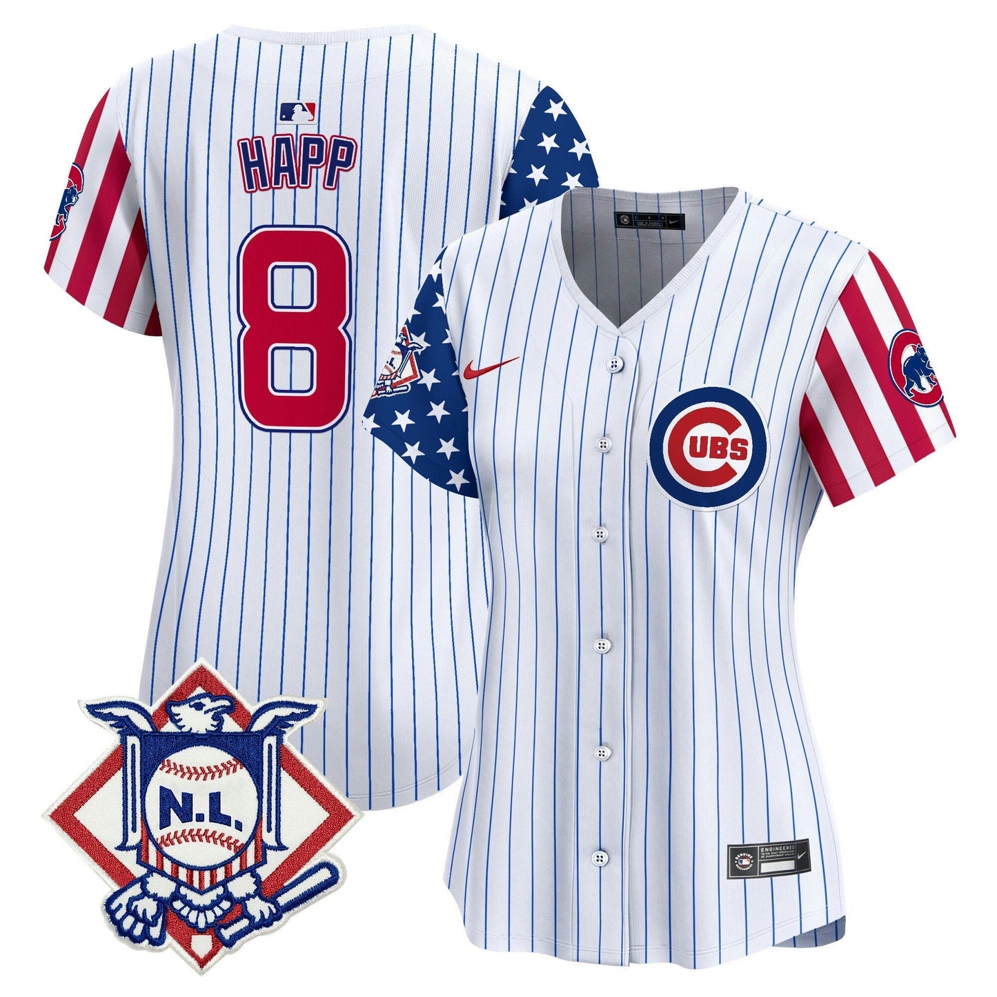 Camisa MLB Women’s Chicago 2024 Fourth of July Vapor Premier Limited Jersey V2
