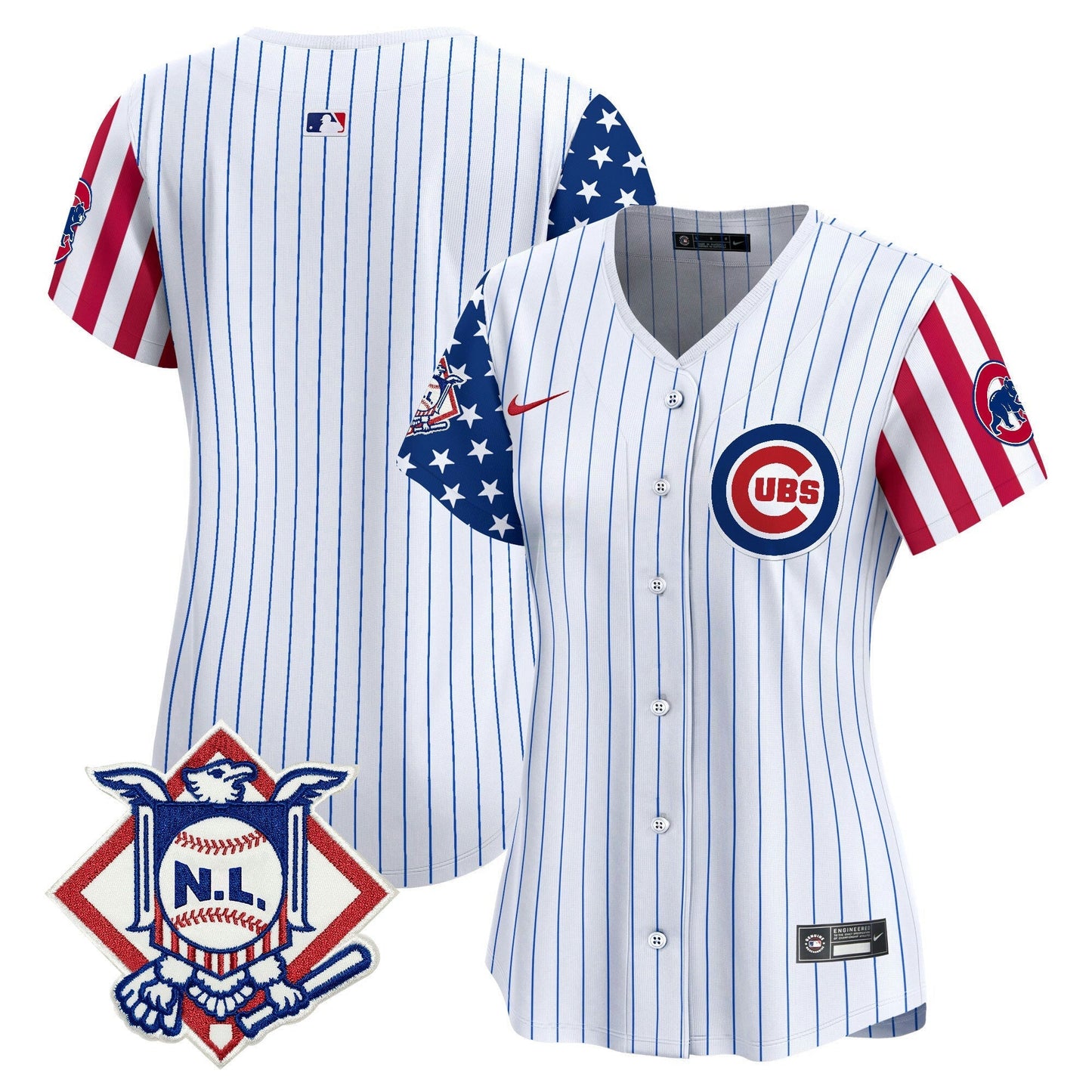 Camisa MLB Women’s Chicago 2024 Fourth of July Vapor Premier Limited Jersey V2
