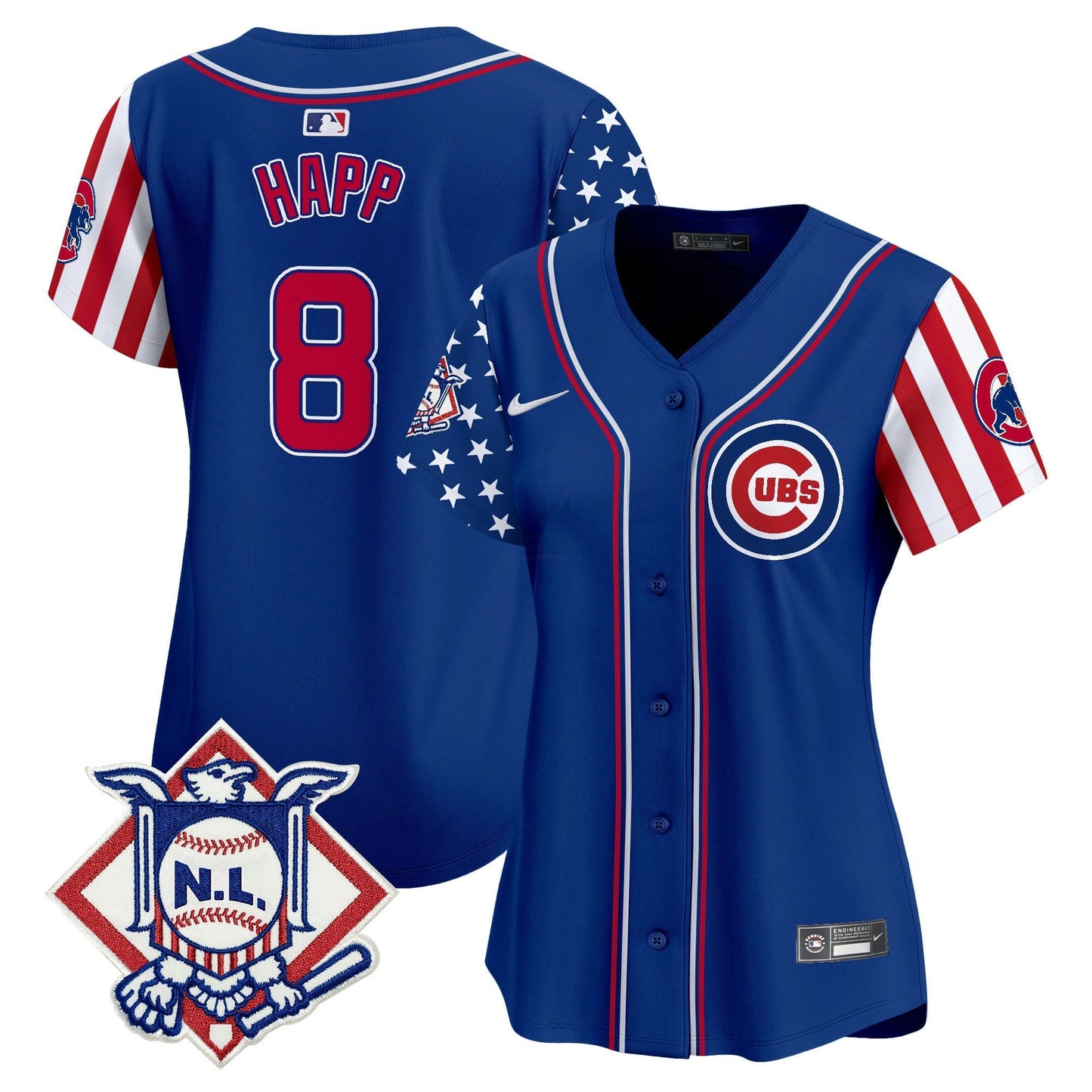 Camisa MLB Women’s Chicago 2024 Fourth of July Vapor Premier Limited Jersey V2