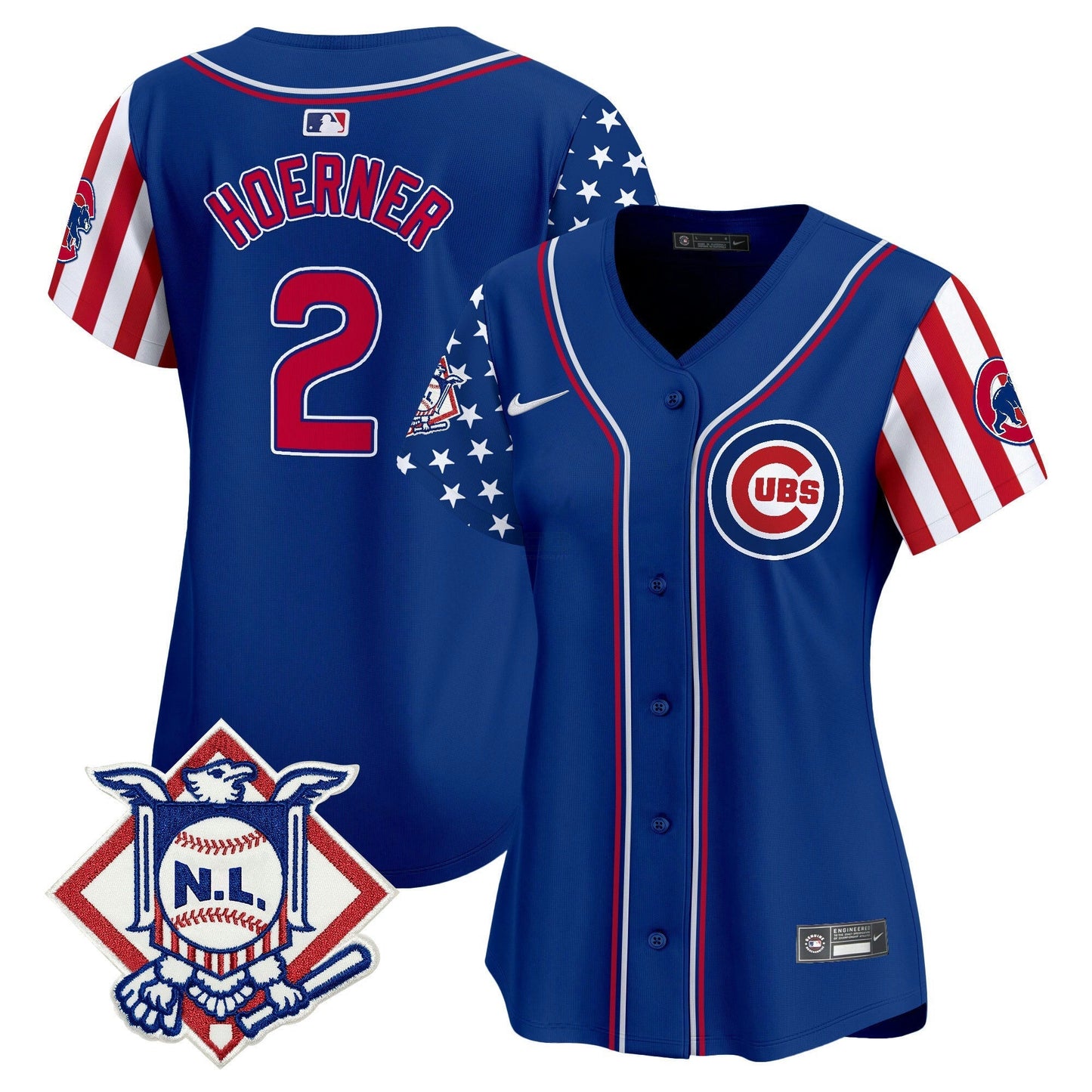 Camisa MLB Women’s Chicago 2024 Fourth of July Vapor Premier Limited Jersey V2