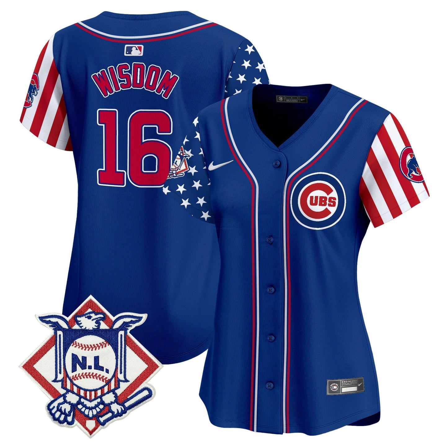 Camisa MLB Women’s Chicago 2024 Fourth of July Vapor Premier Limited Jersey V2