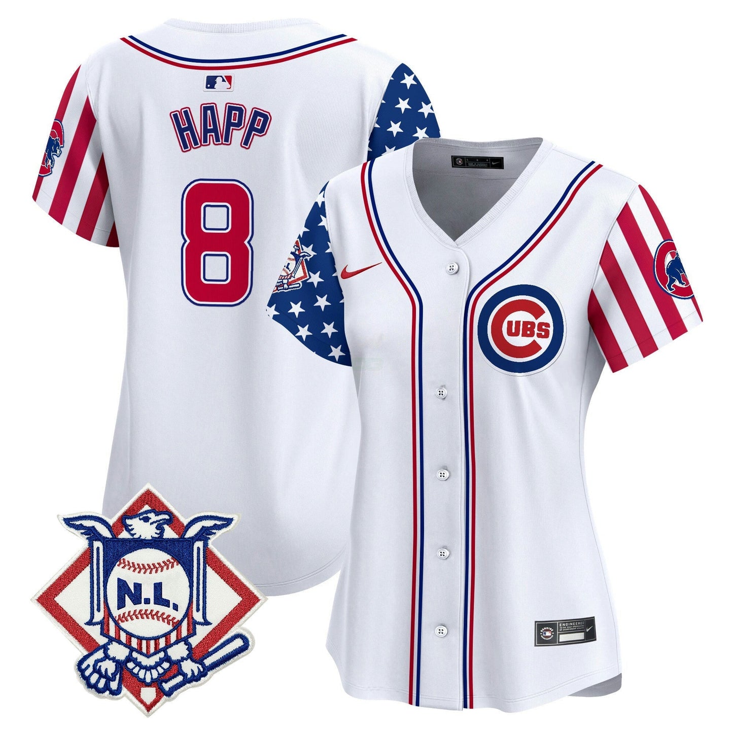 Camisa MLB Women’s Chicago 2024 Fourth of July Vapor Premier Limited Jersey V2