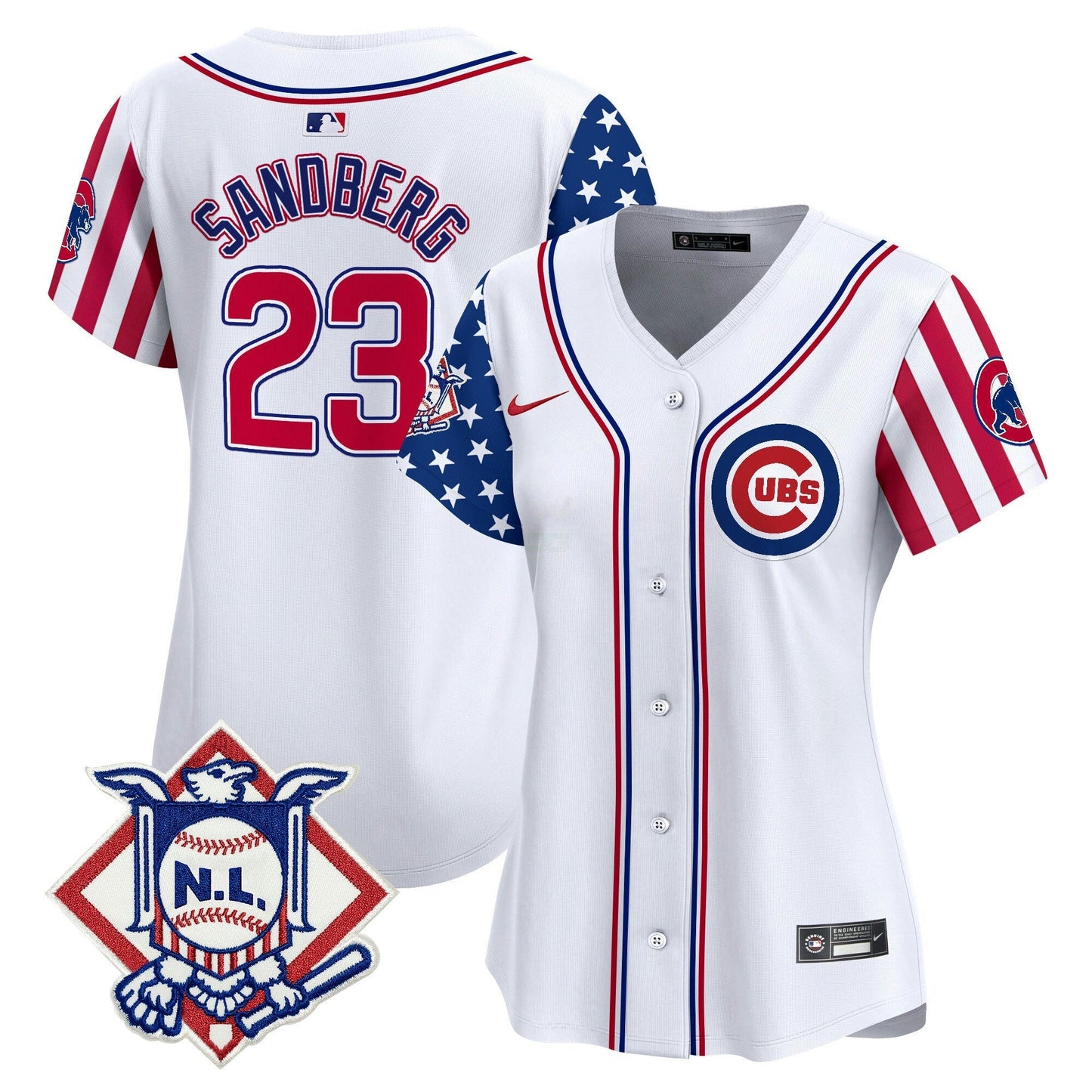 Camisa MLB Women’s Chicago 2024 Fourth of July Vapor Premier Limited Jersey V2