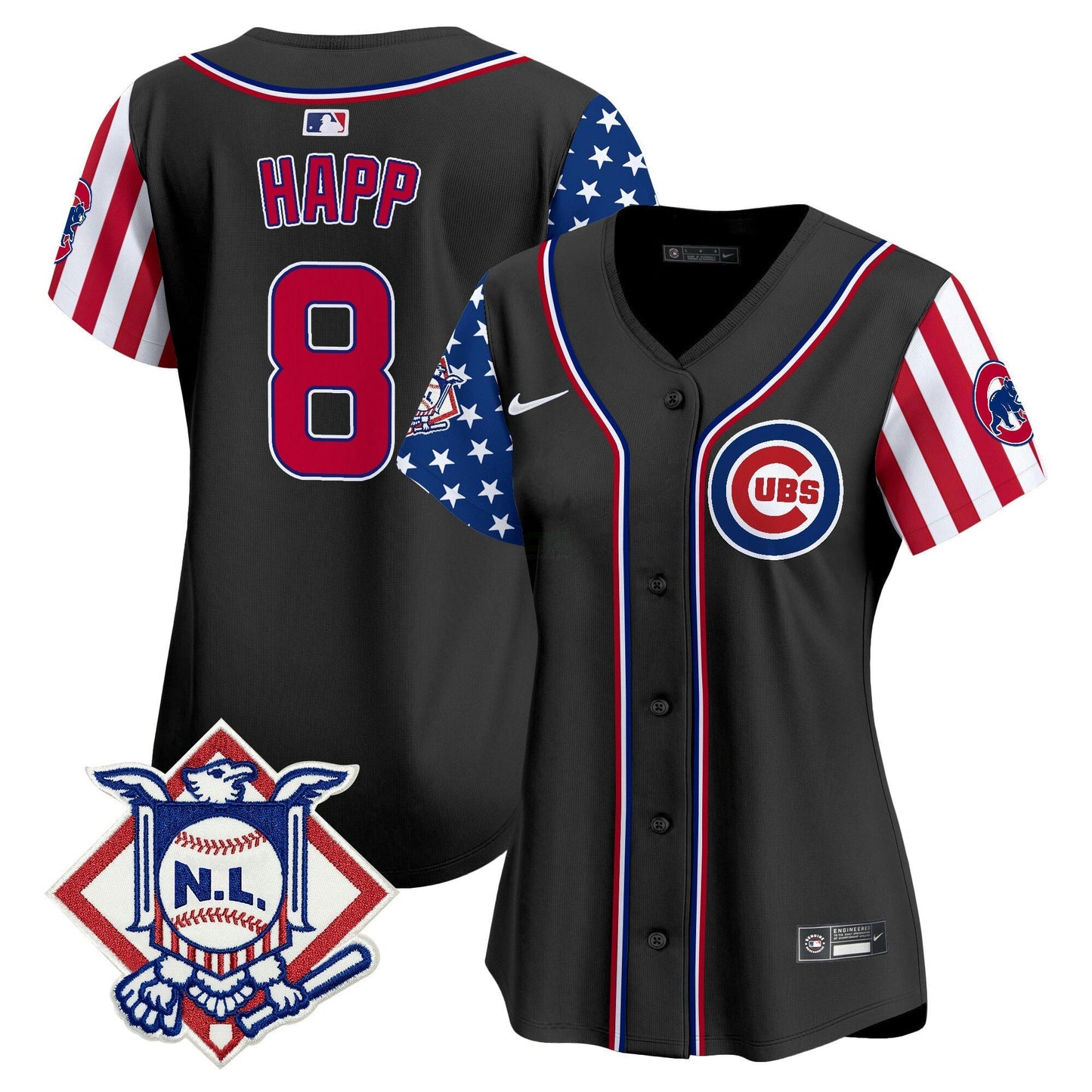 Camisa MLB Women’s Chicago 2024 Fourth of July Vapor Premier Limited Jersey V2