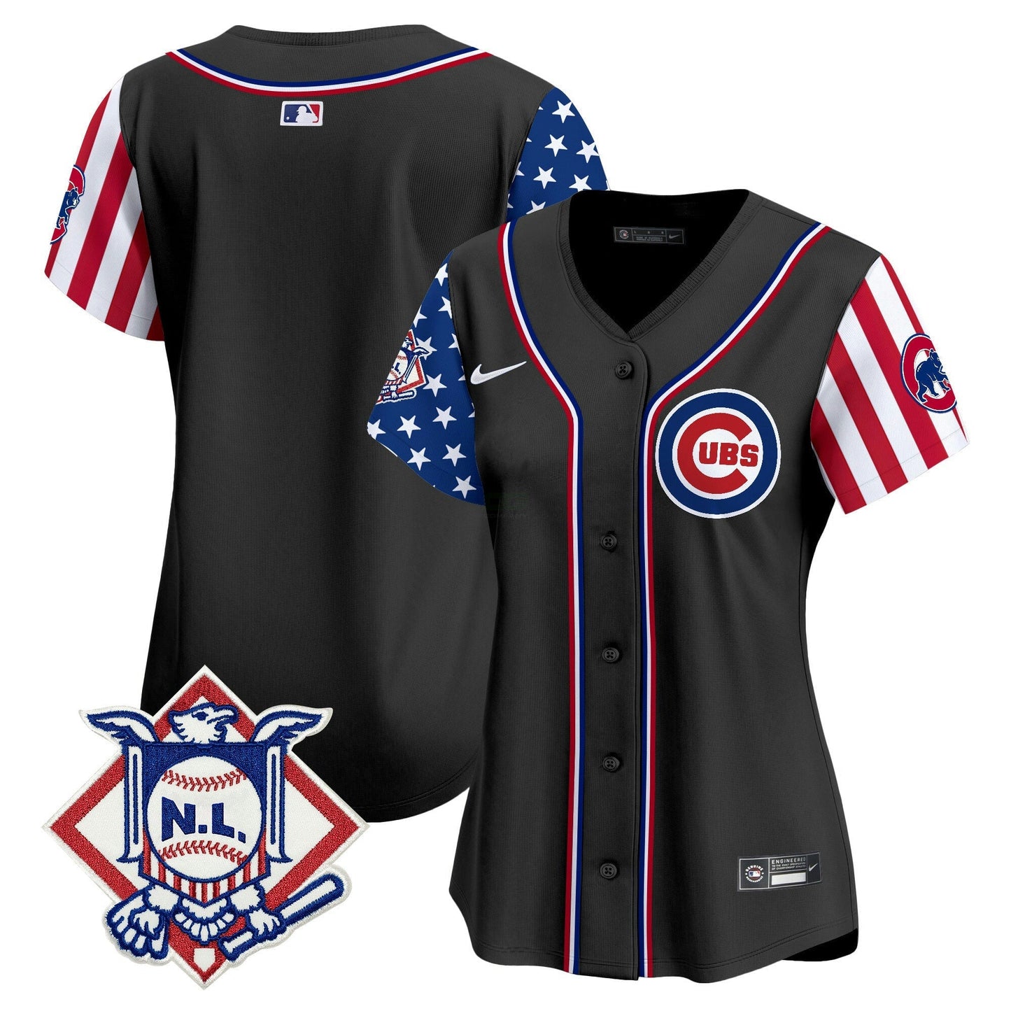 Camisa MLB Women’s Chicago 2024 Fourth of July Vapor Premier Limited Jersey V2