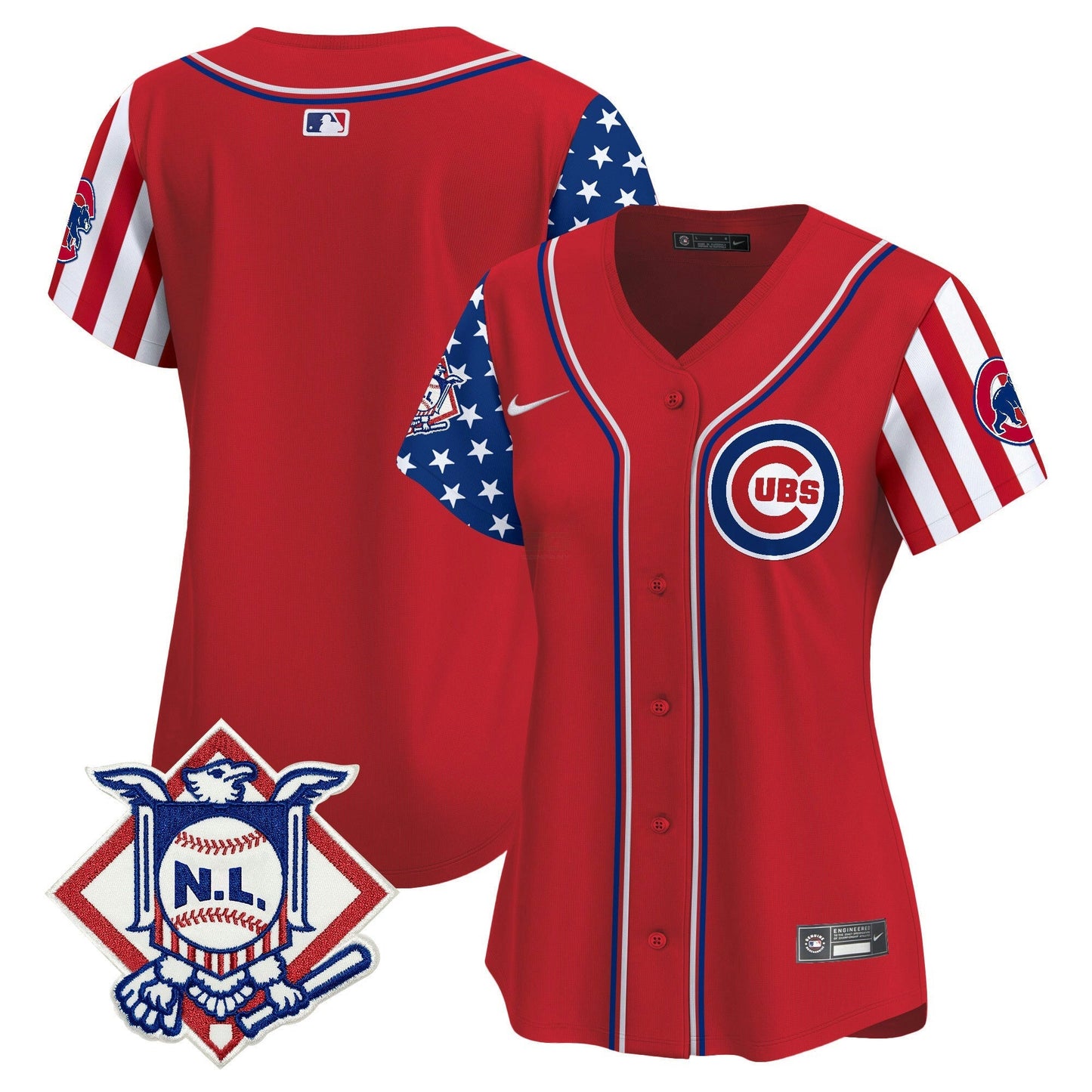 Camisa MLB Women’s Chicago 2024 Fourth of July Vapor Premier Limited Jersey V2