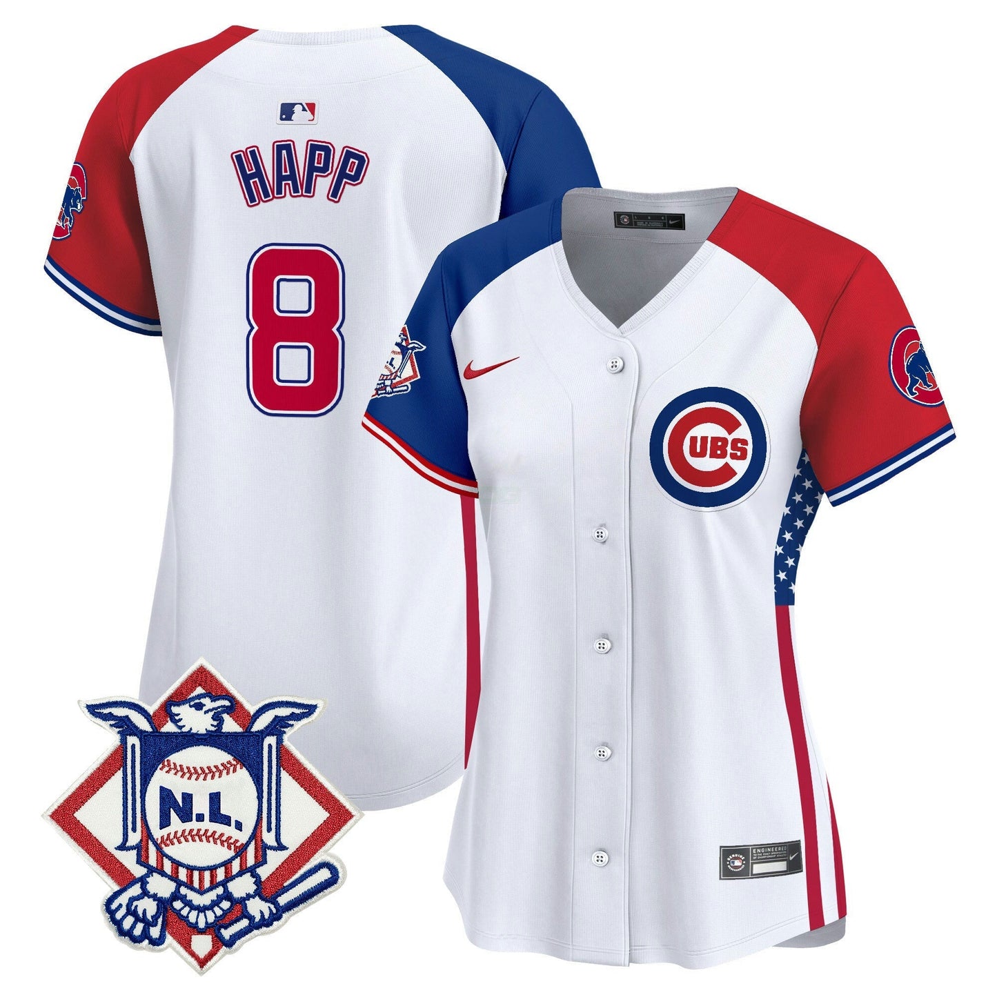 Camisa MLB Women’s Chicago 2024 Fourth of July Vapor Premier Limited Jersey V3