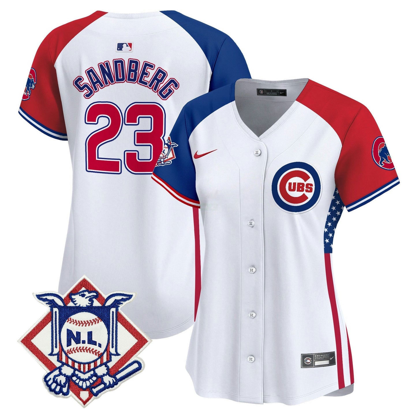 Camisa MLB Women’s Chicago 2024 Fourth of July Vapor Premier Limited Jersey V3