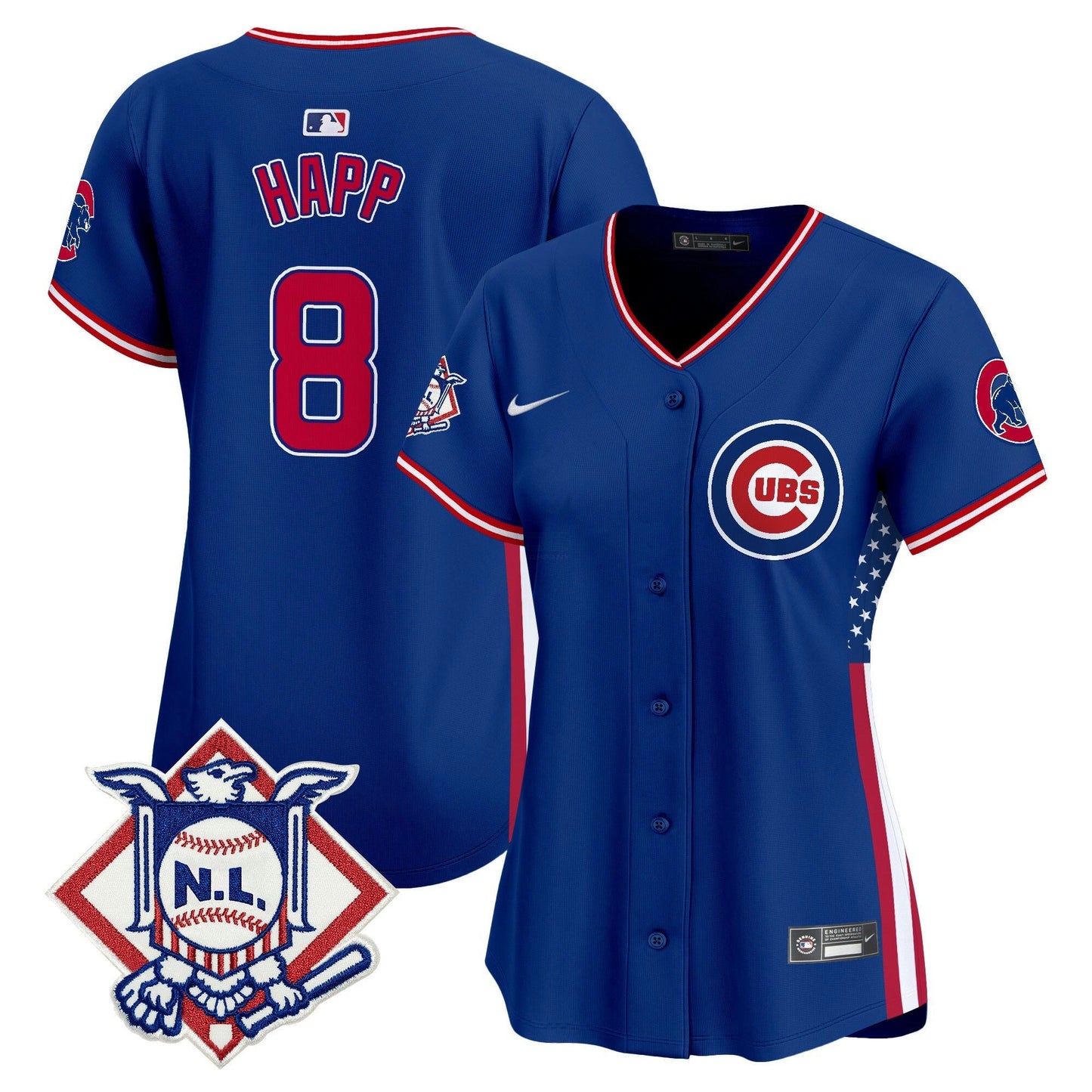 Camisa MLB Women’s Chicago 2024 Fourth of July Vapor Premier Limited Jersey V3