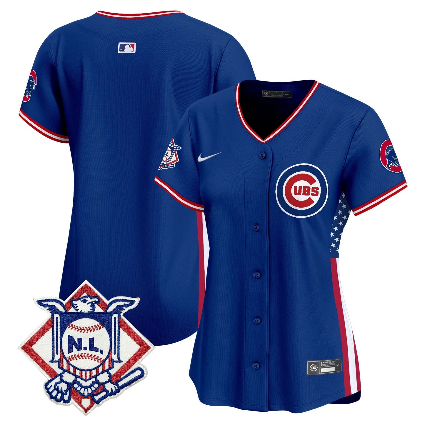 Camisa MLB Women’s Chicago 2024 Fourth of July Vapor Premier Limited Jersey V3