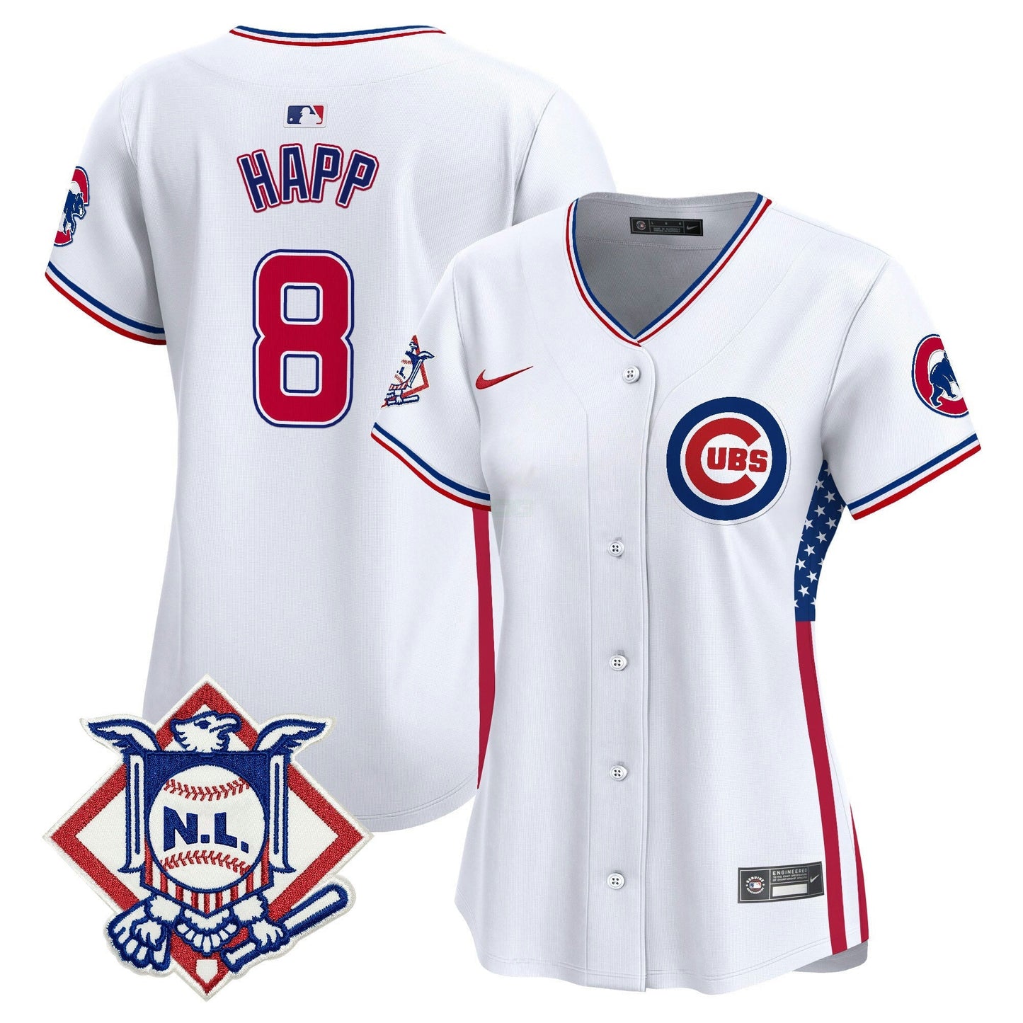 Camisa MLB Women’s Chicago 2024 Fourth of July Vapor Premier Limited Jersey V3