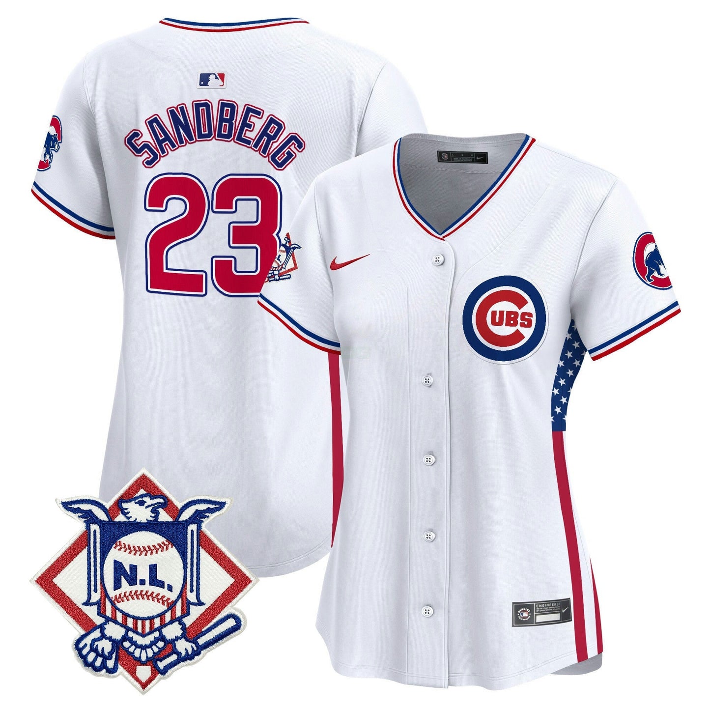 Camisa MLB Women’s Chicago 2024 Fourth of July Vapor Premier Limited Jersey V3