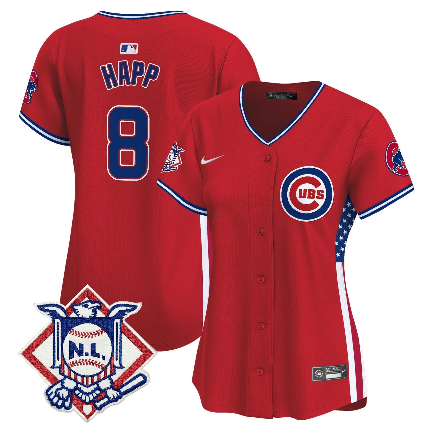 Camisa MLB Women’s Chicago 2024 Fourth of July Vapor Premier Limited Jersey V3