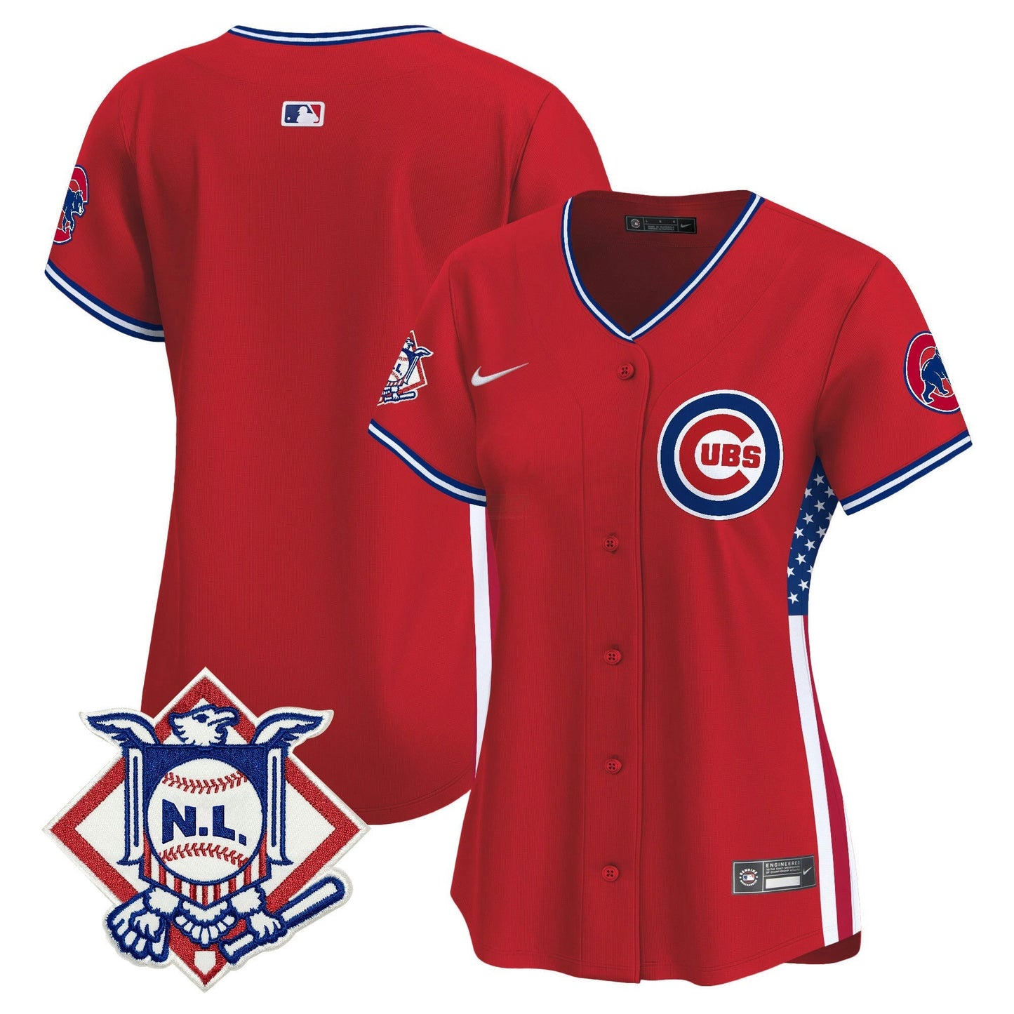 Camisa MLB Women’s Chicago 2024 Fourth of July Vapor Premier Limited Jersey V3