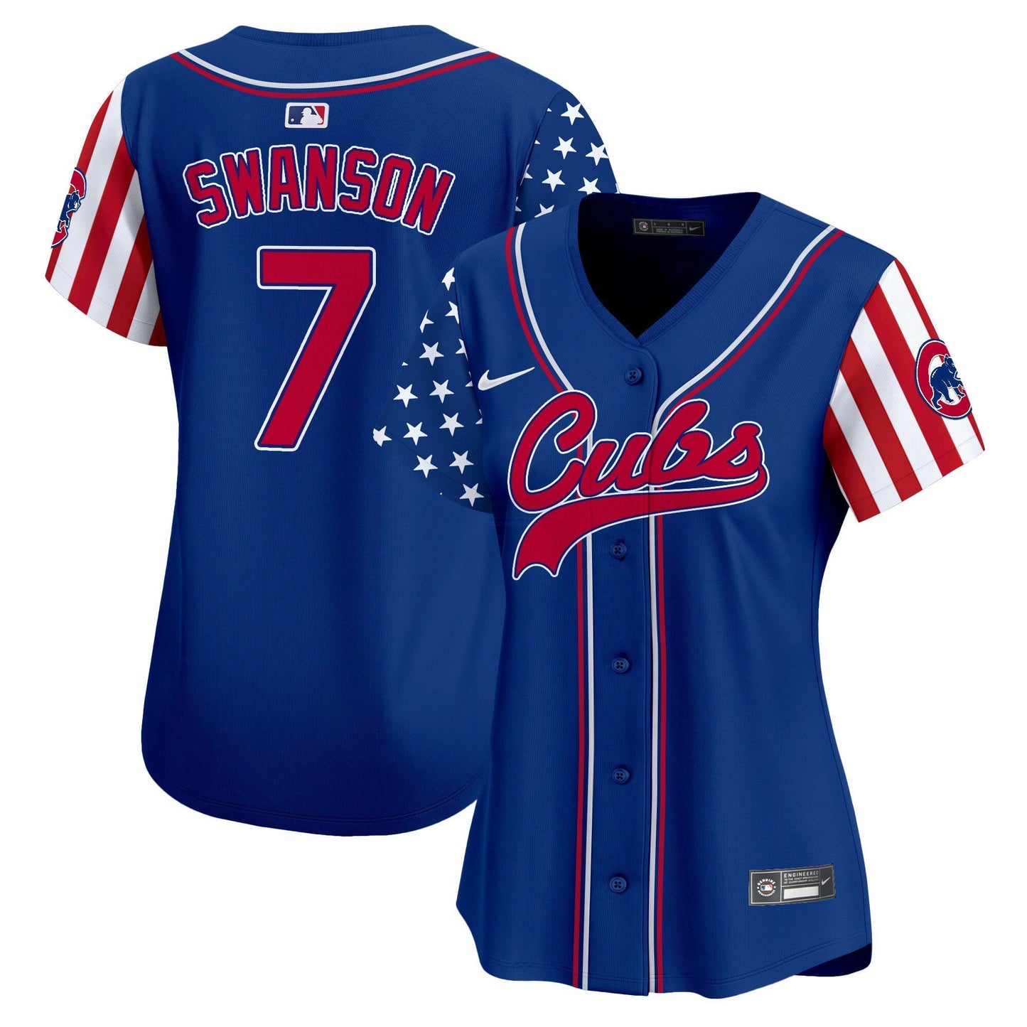 Camisa MLB Women’s Chicago 2024 Independence Day Vapor Premier Limited Jersey V2