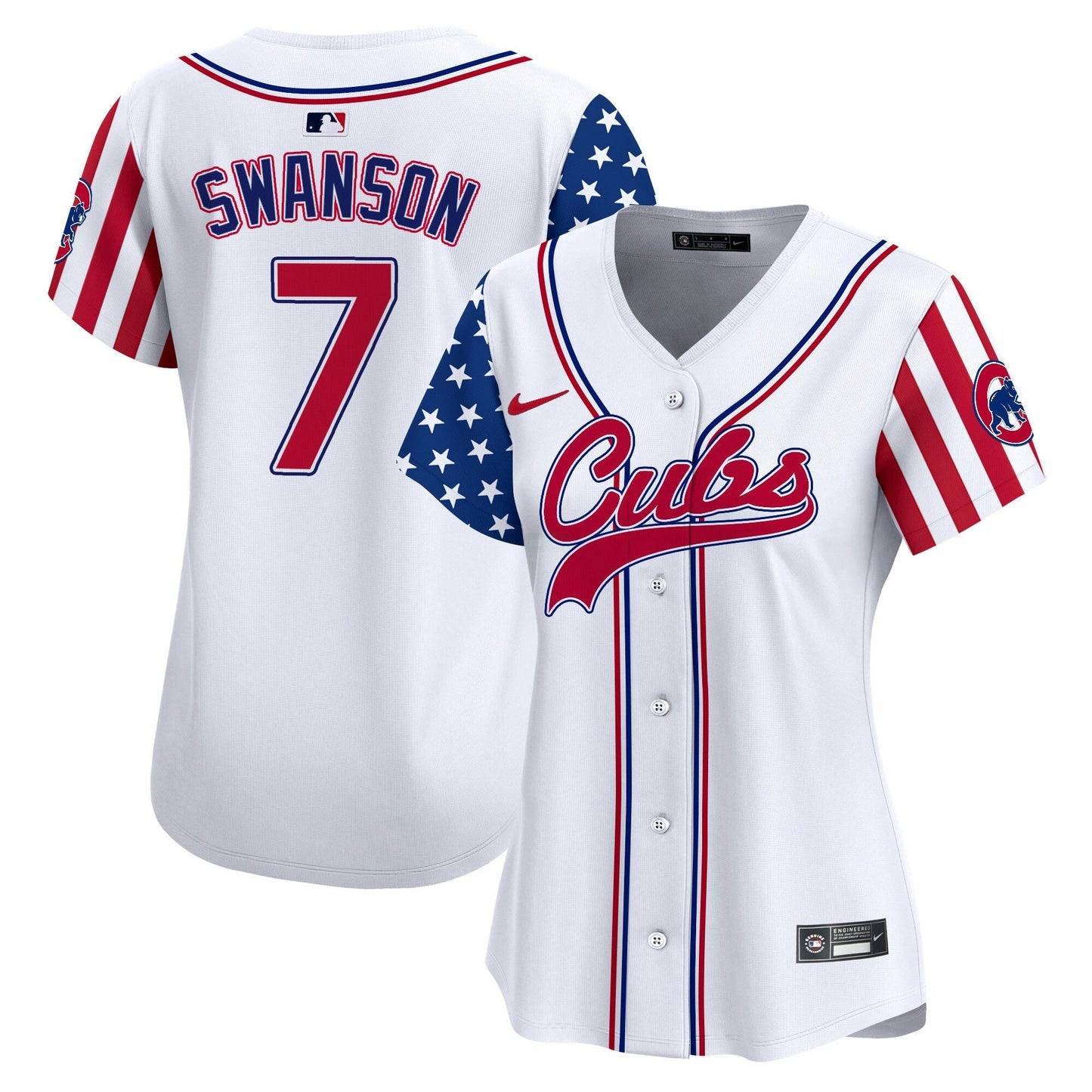 Camisa MLB Women’s Chicago 2024 Independence Day Vapor Premier Limited Jersey V2