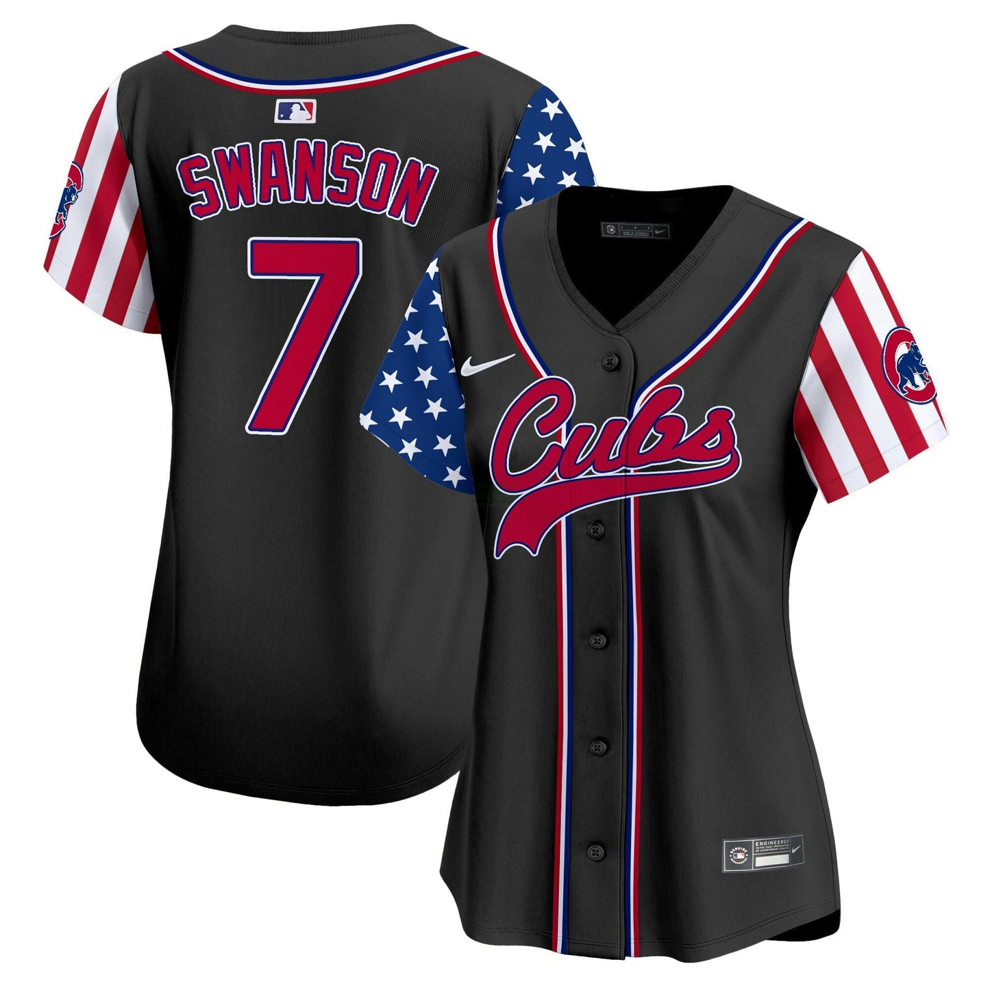 Camisa MLB Women’s Chicago 2024 Independence Day Vapor Premier Limited Jersey V2