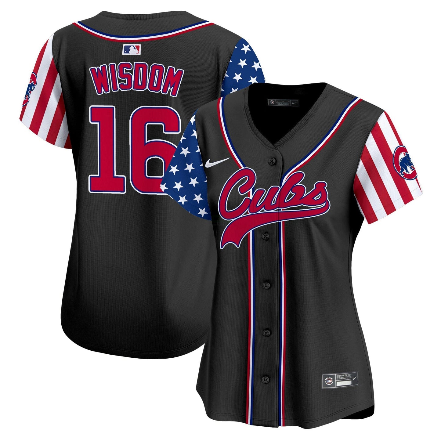 Camisa MLB Women’s Chicago 2024 Independence Day Vapor Premier Limited Jersey V2