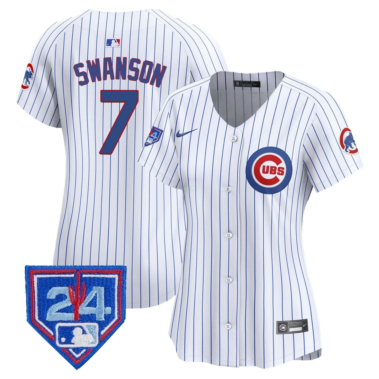 Camisa MLB Women’s Chicago 2024 Spring Training Patch Vapor Premier Limited Jersey