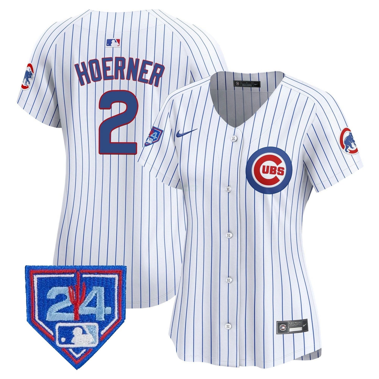Camisa MLB Women’s Chicago 2024 Spring Training Patch Vapor Premier Limited Jersey