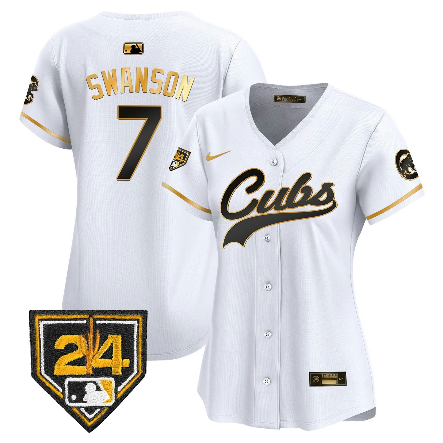 Camisa MLB Women’s Chicago 2024 Spring Training Patch Vapor Premier Limited Jersey