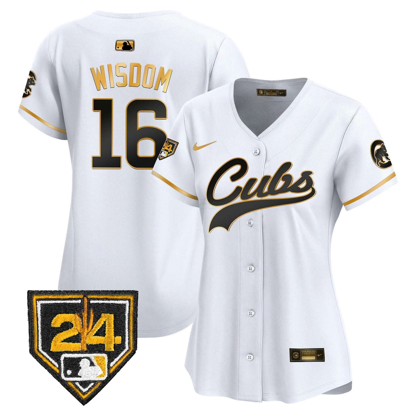 Camisa MLB Women’s Chicago 2024 Spring Training Patch Vapor Premier Limited Jersey