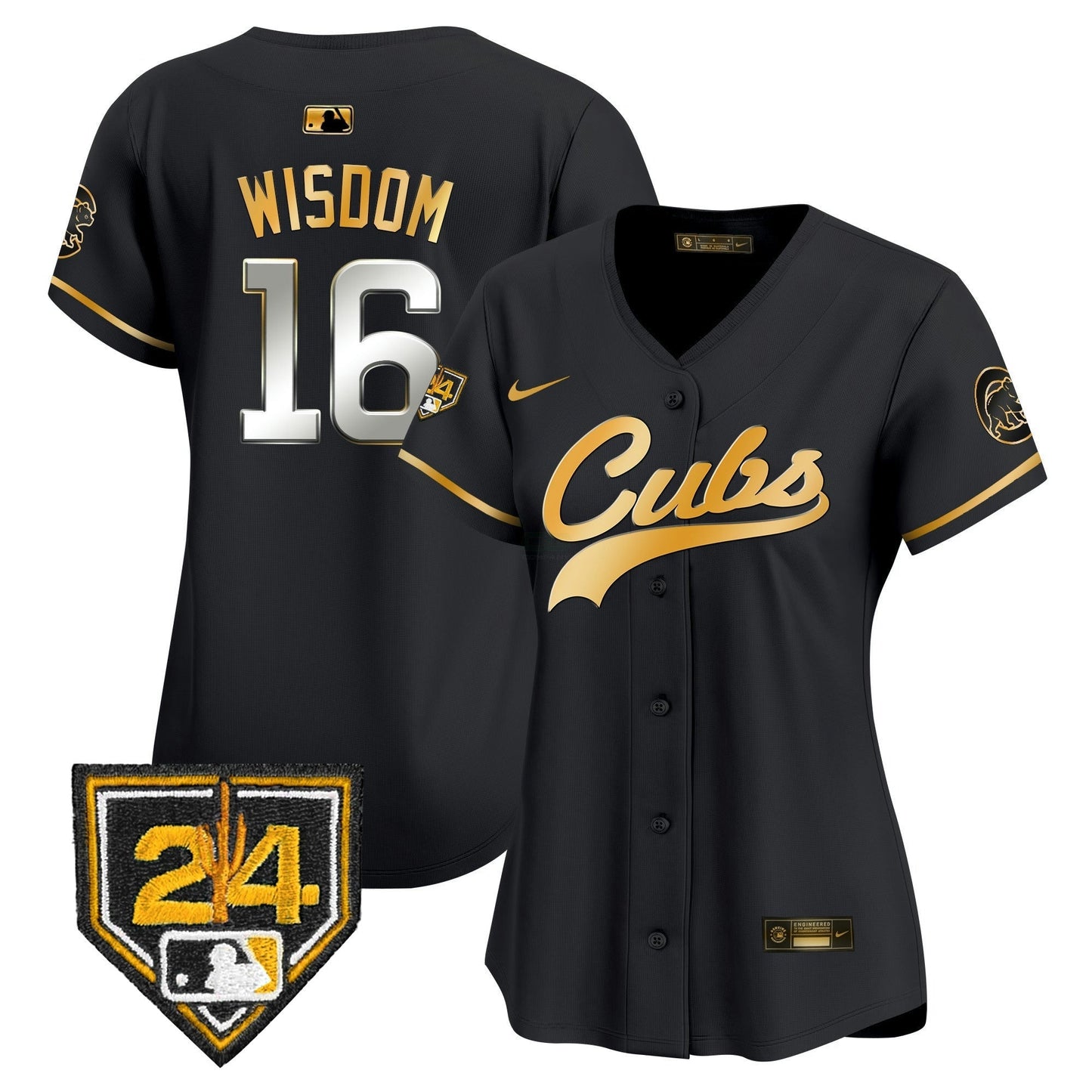 Camisa MLB Women’s Chicago 2024 Spring Training Patch Vapor Premier Limited Jersey