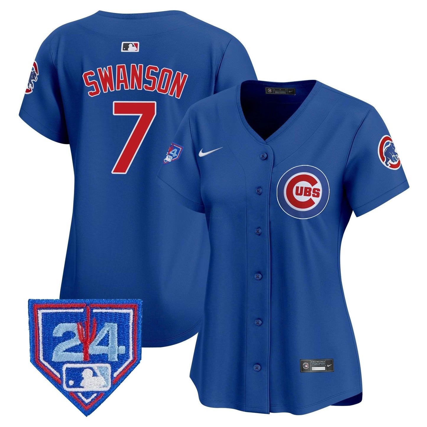 Camisa MLB Women’s Chicago 2024 Spring Training Patch Vapor Premier Limited Jersey