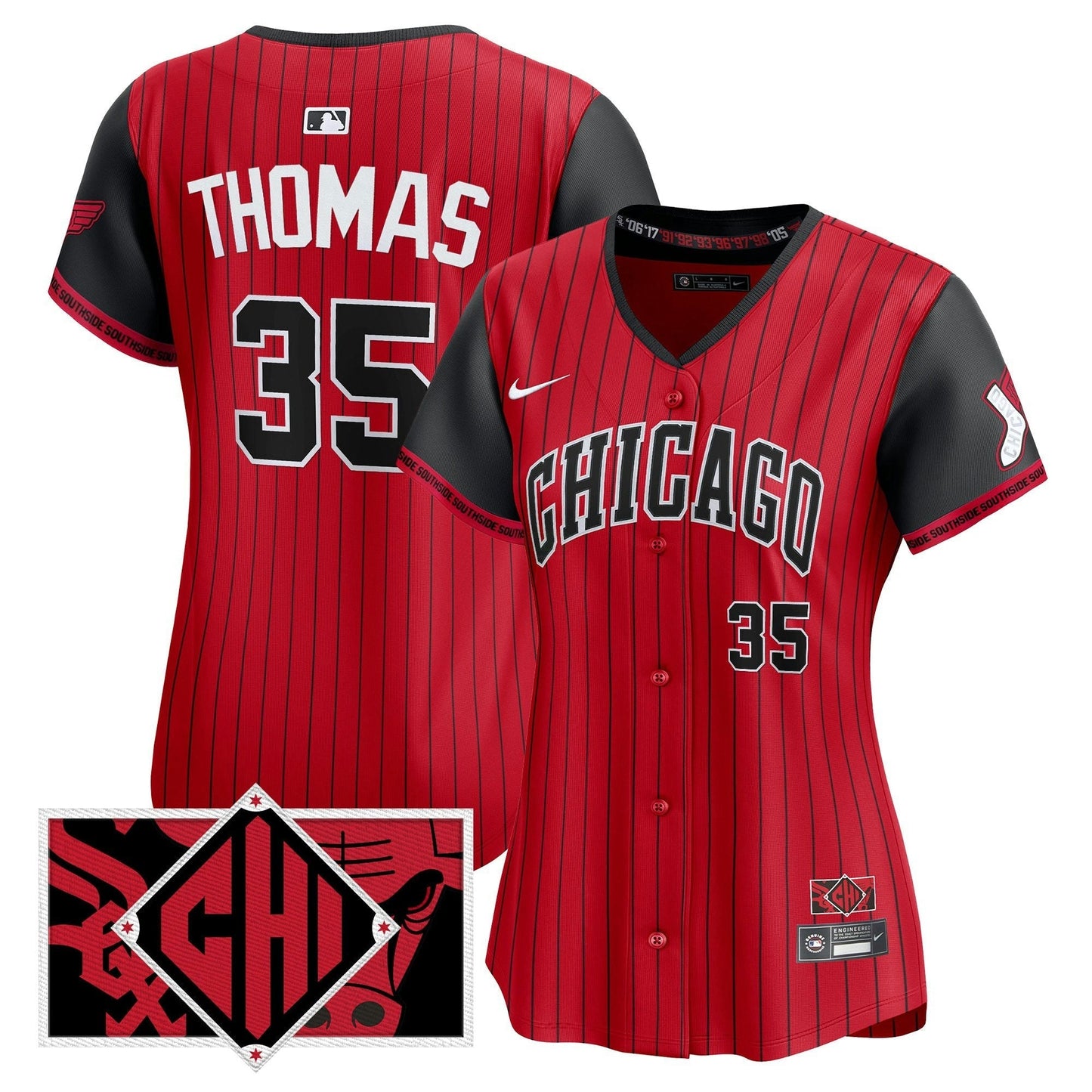 Camisa MLB Women’s Chicago 2025 City Connect Vapor Premier Limited Jersey