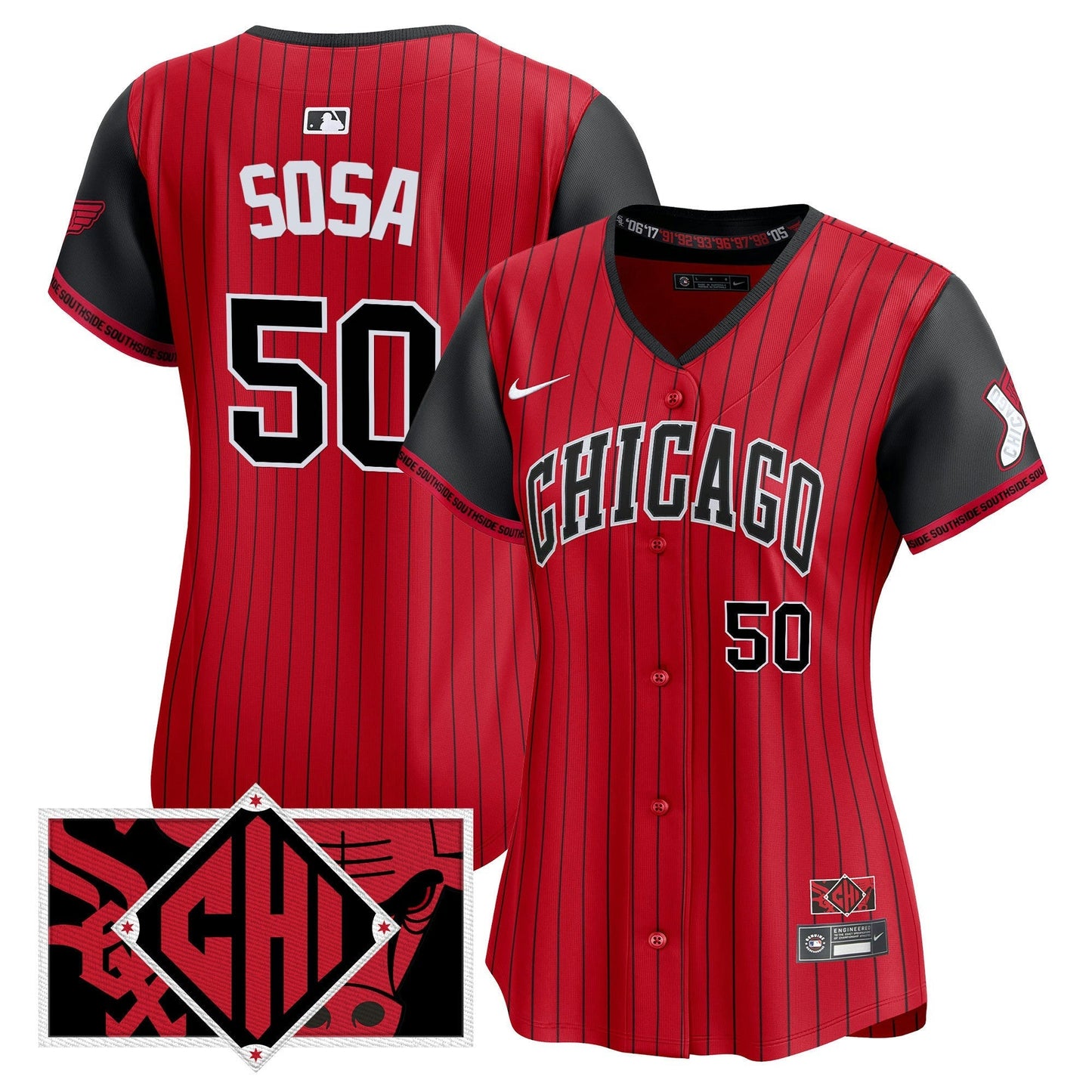 Camisa MLB Women’s Chicago 2025 City Connect Vapor Premier Limited Jersey