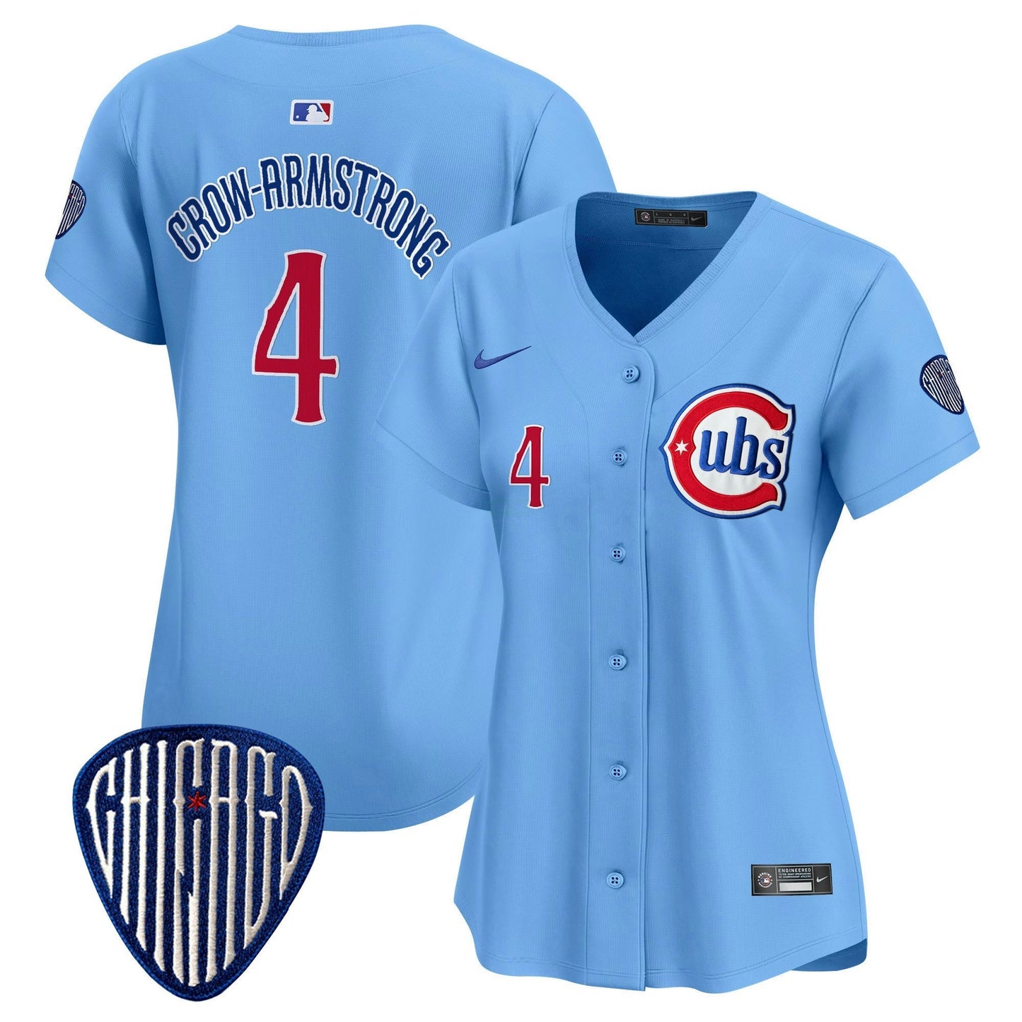 Camisa MLB Women’s Chicago Blue Alternativa Vapor Premier Limited Jersey