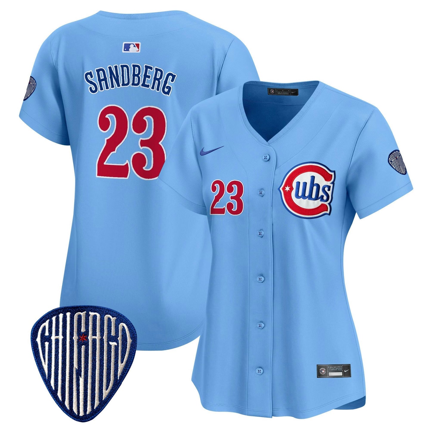 Camisa MLB Women’s Chicago Blue Alternativa Vapor Premier Limited Jersey