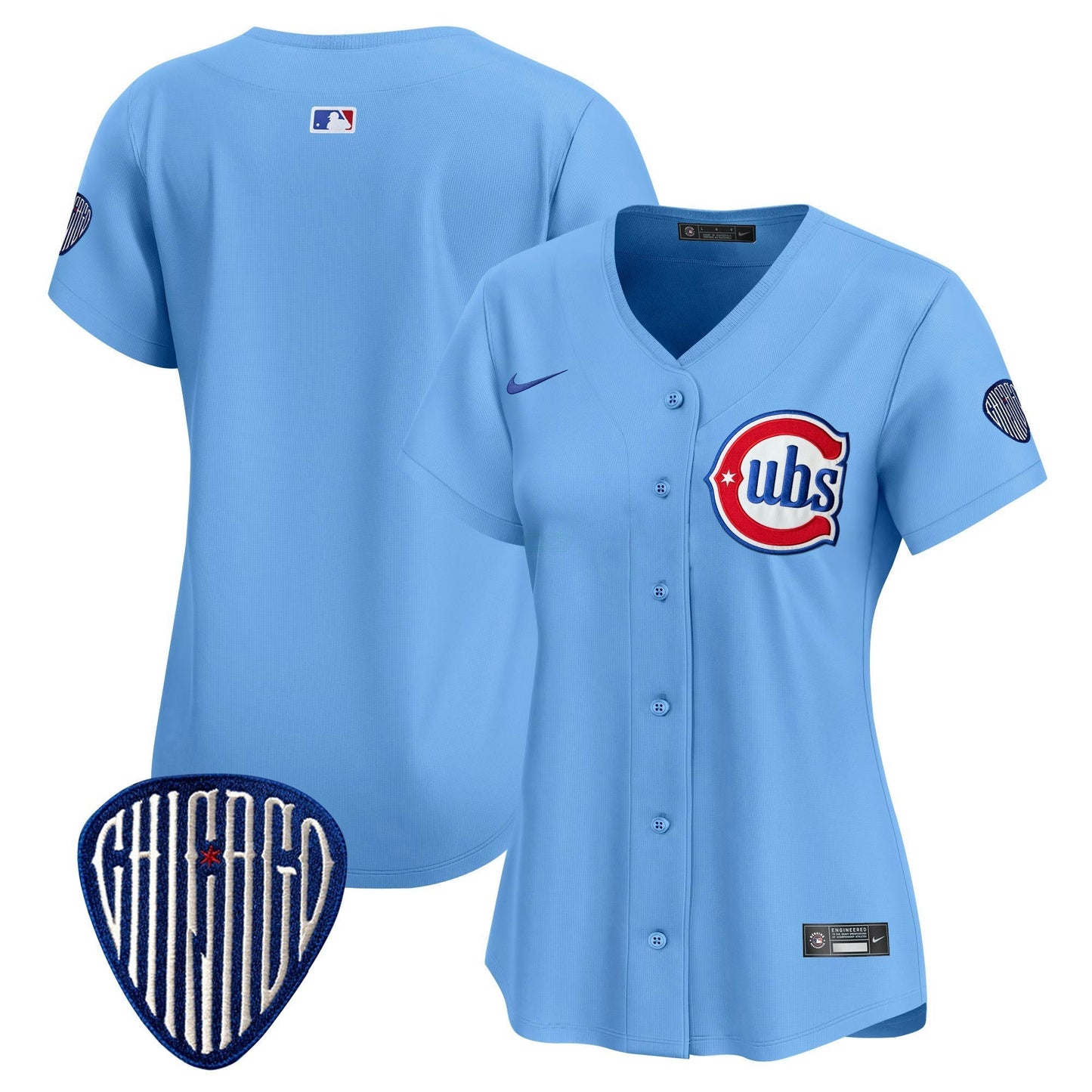 Camisa MLB Women’s Chicago Blue Alternativa Vapor Premier Limited Jersey