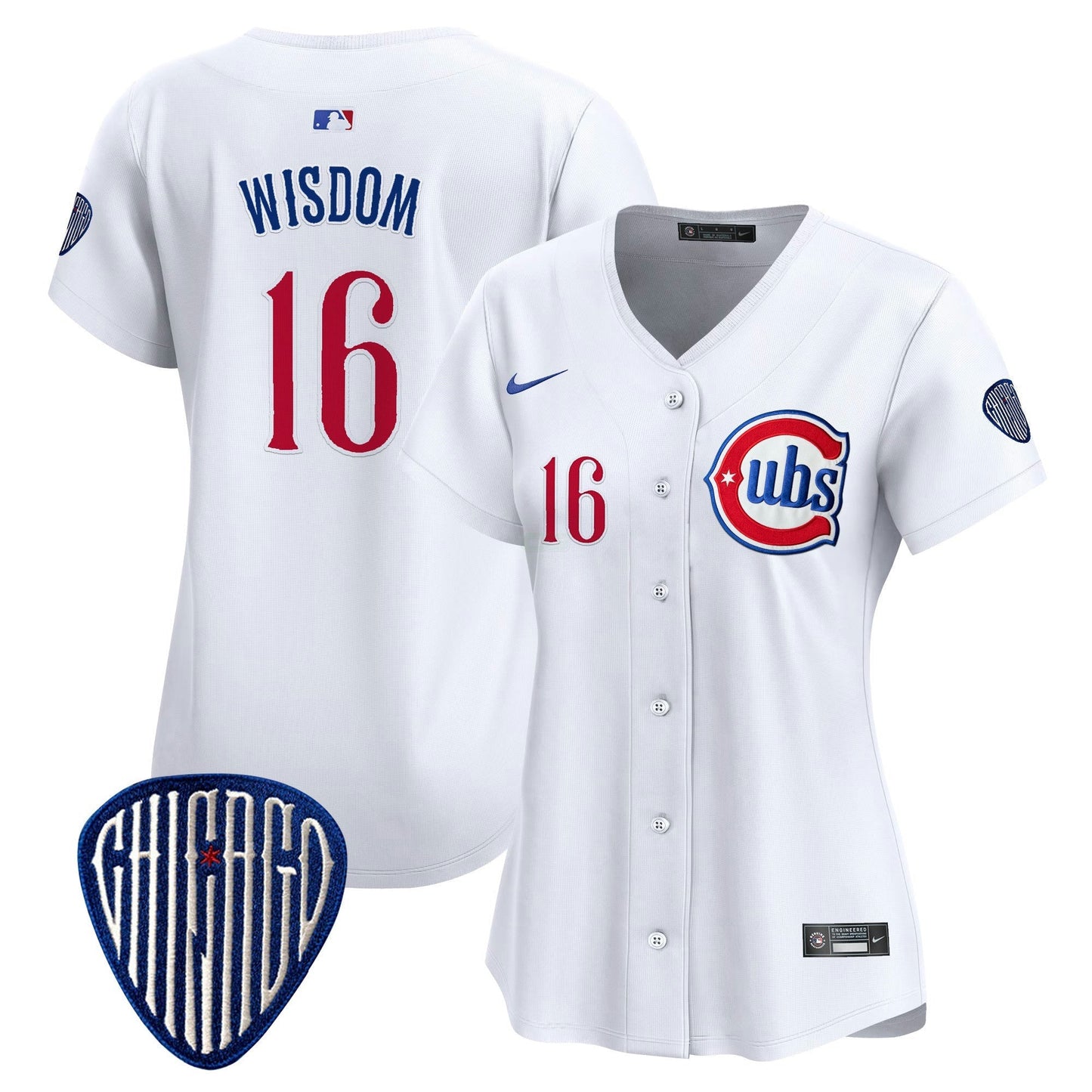 Camisa MLB Women’s Chicago Blue Alternativa Vapor Premier Limited Jersey