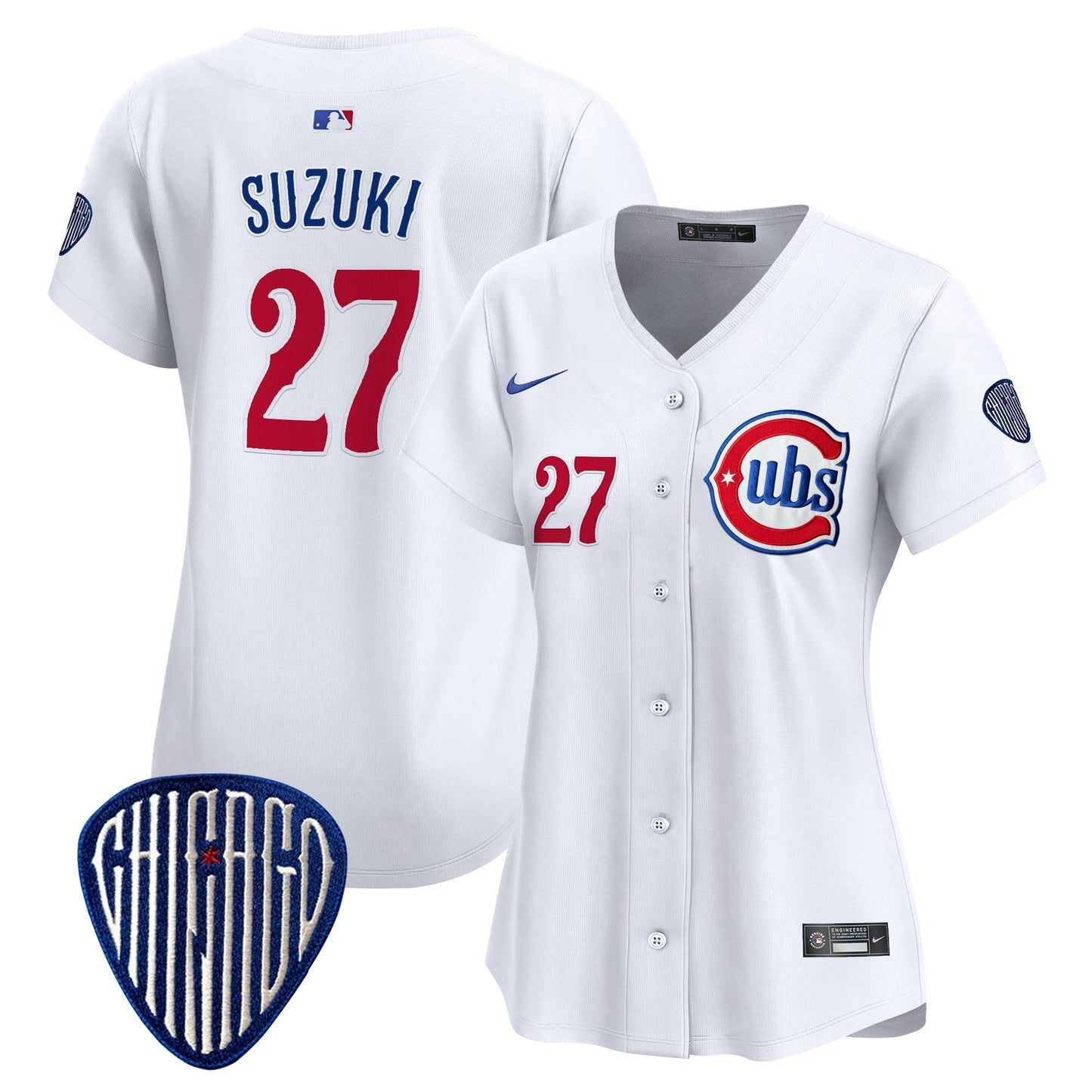 Camisa MLB Women’s Chicago Blue Alternativa Vapor Premier Limited Jersey