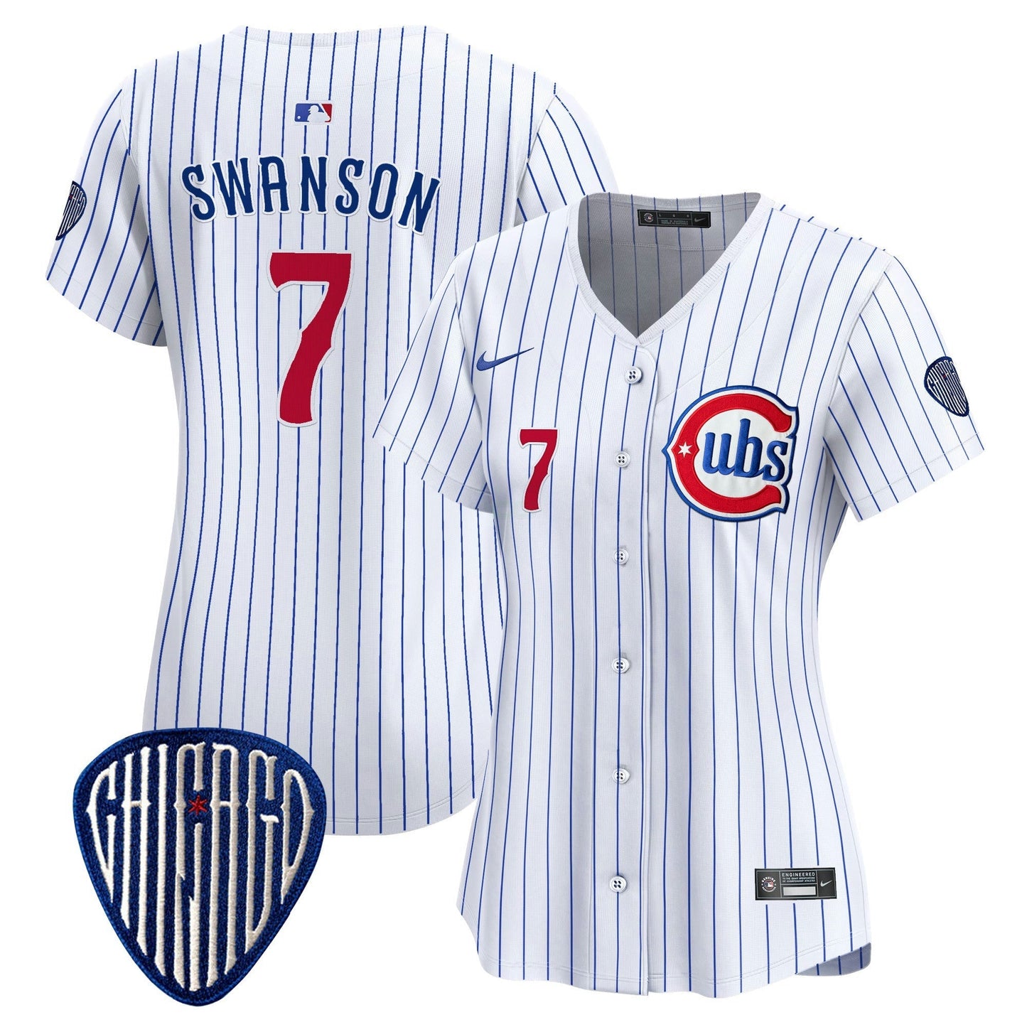 Camisa MLB Women’s Chicago Blue Alternativa Vapor Premier Limited Jersey
