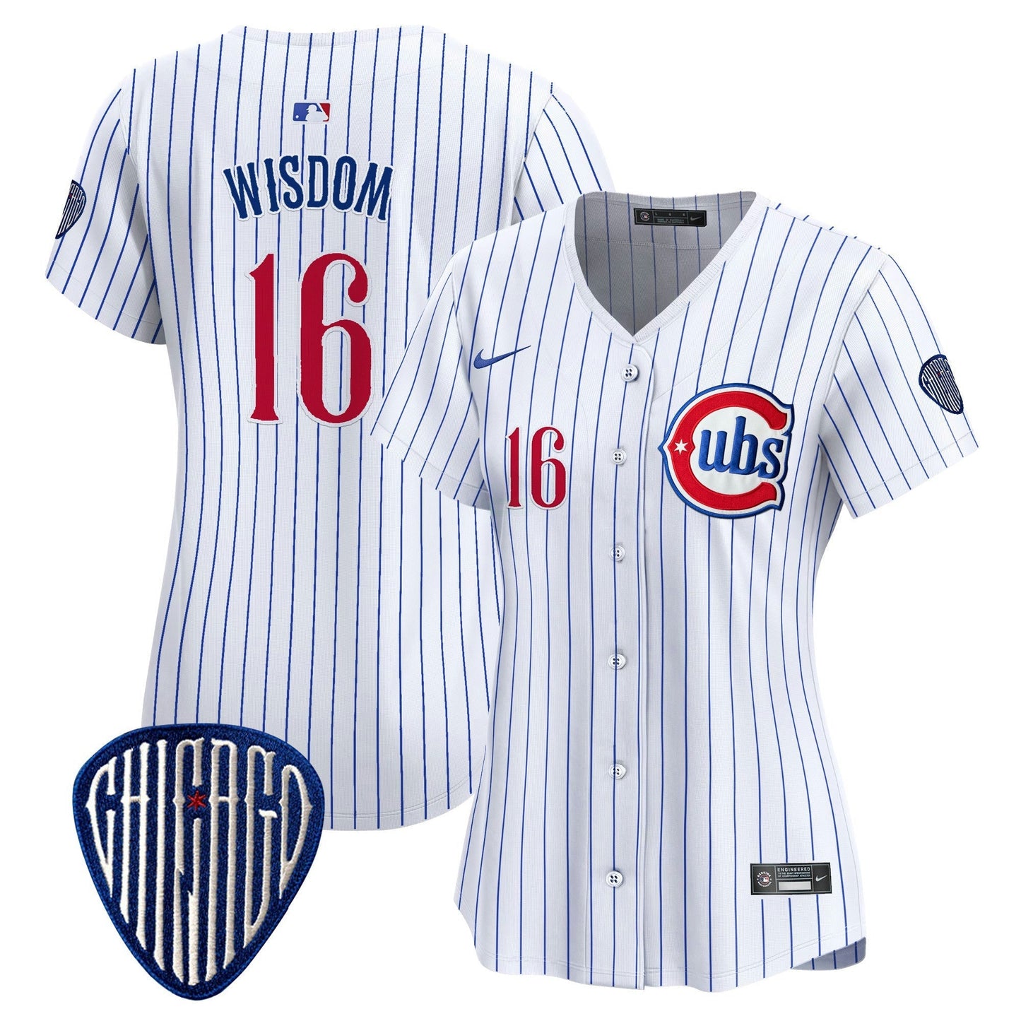 Camisa MLB Women’s Chicago Blue Alternativa Vapor Premier Limited Jersey