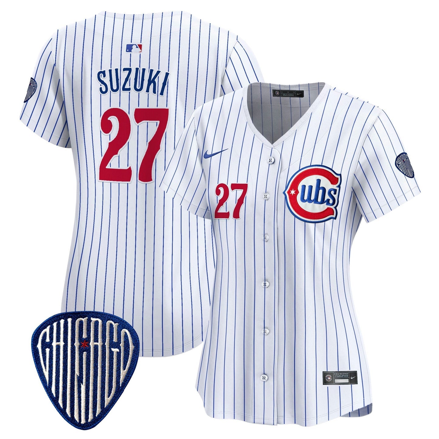 Camisa MLB Women’s Chicago Blue Alternativa Vapor Premier Limited Jersey